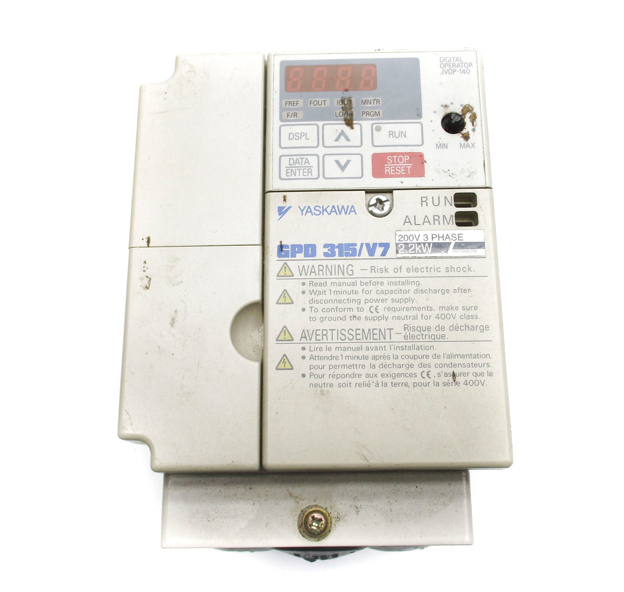 YASKAWA CIMR-V7AM22P2 UNMP