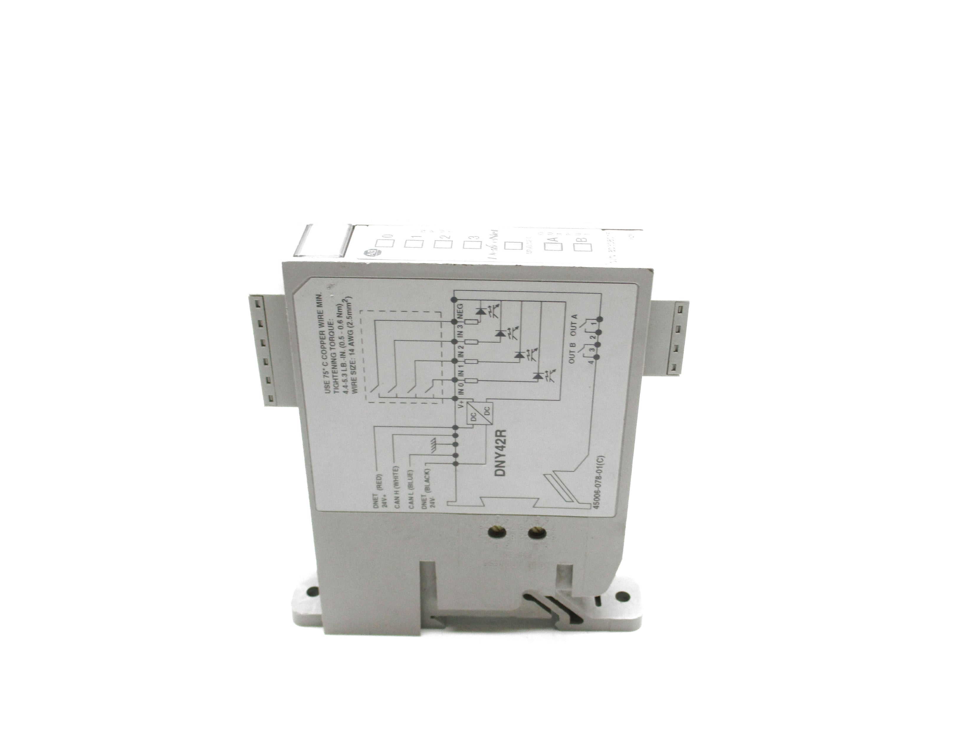ALLEN BRADLEY 100-DNY42R SER. B F/W 5.002 UNMP