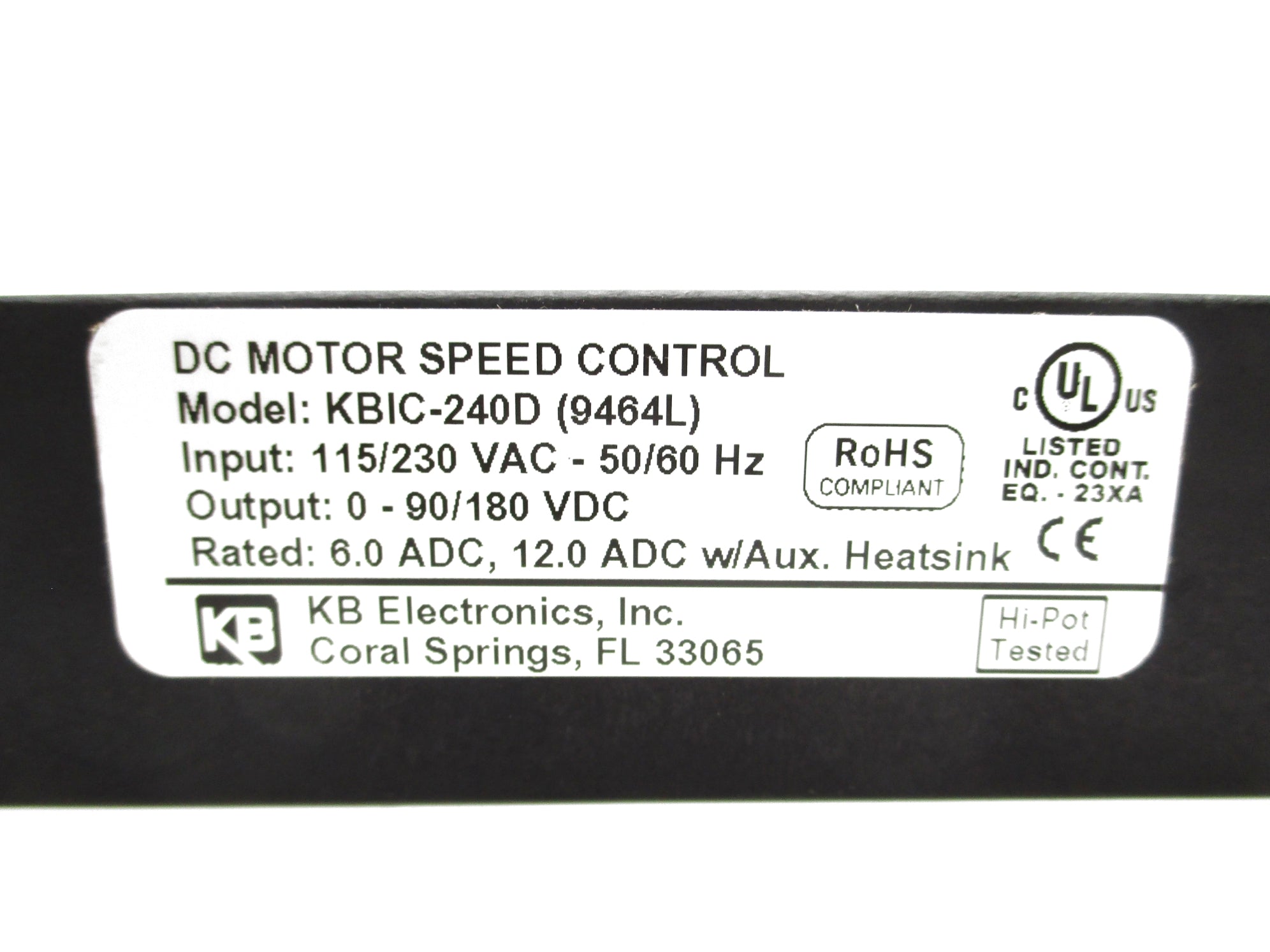 KB ELECTRONICS KBIC-240D (9464L) UNMP