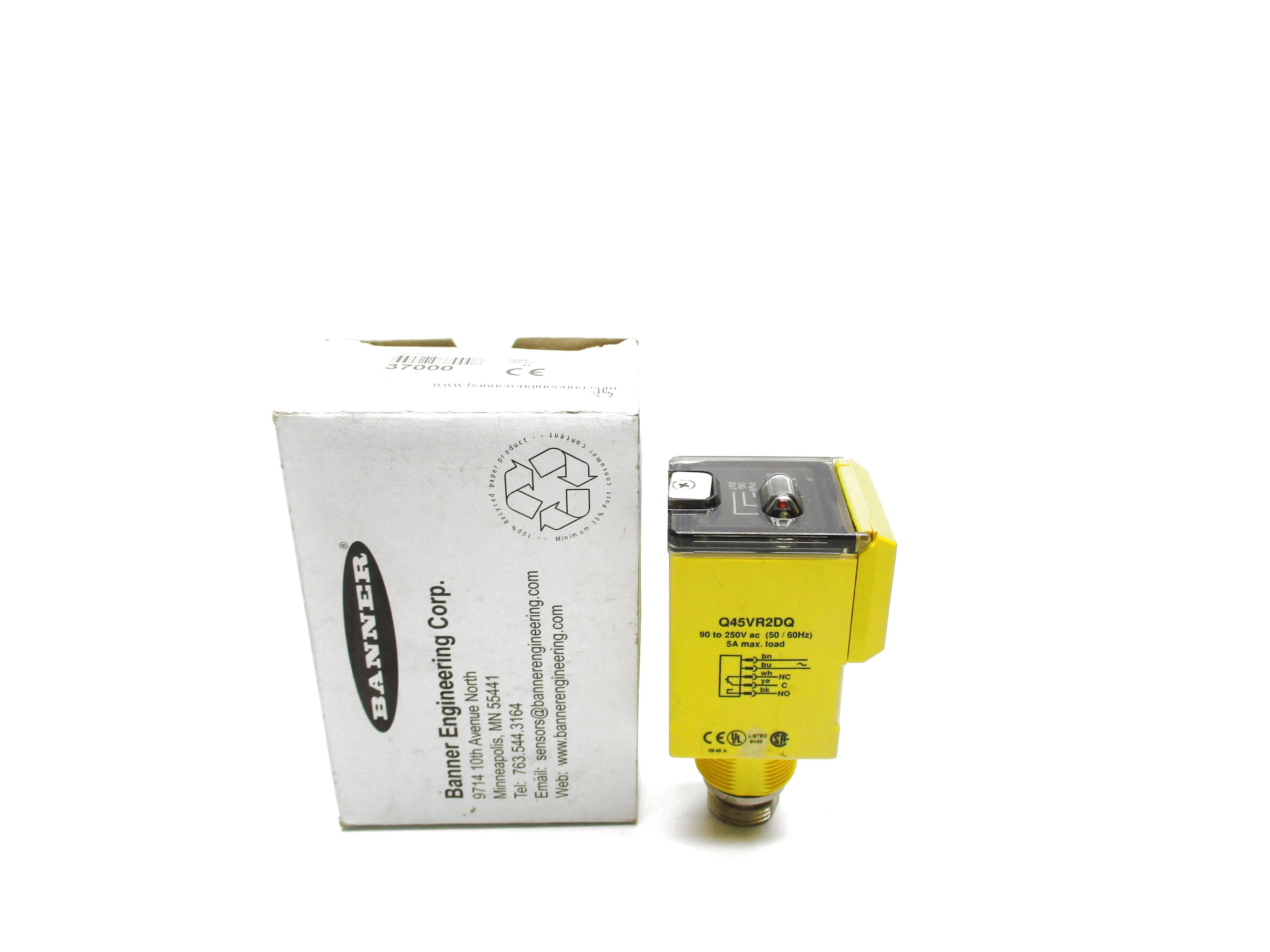 BANNER ENGINEERING Q45VR2DQ 37000 NSMP