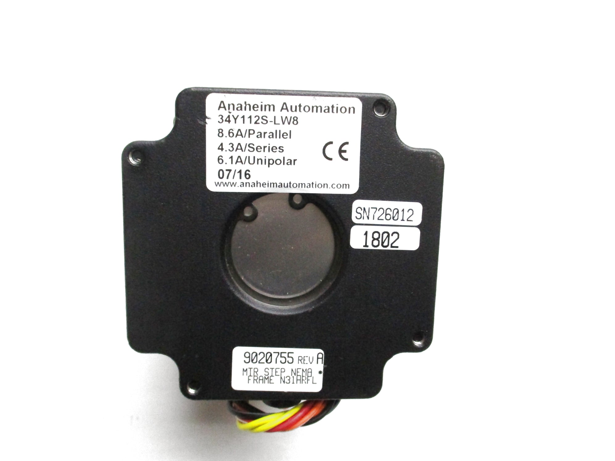 ANAHEIM AUTOMATION 34Y112S-LW8 NSNP