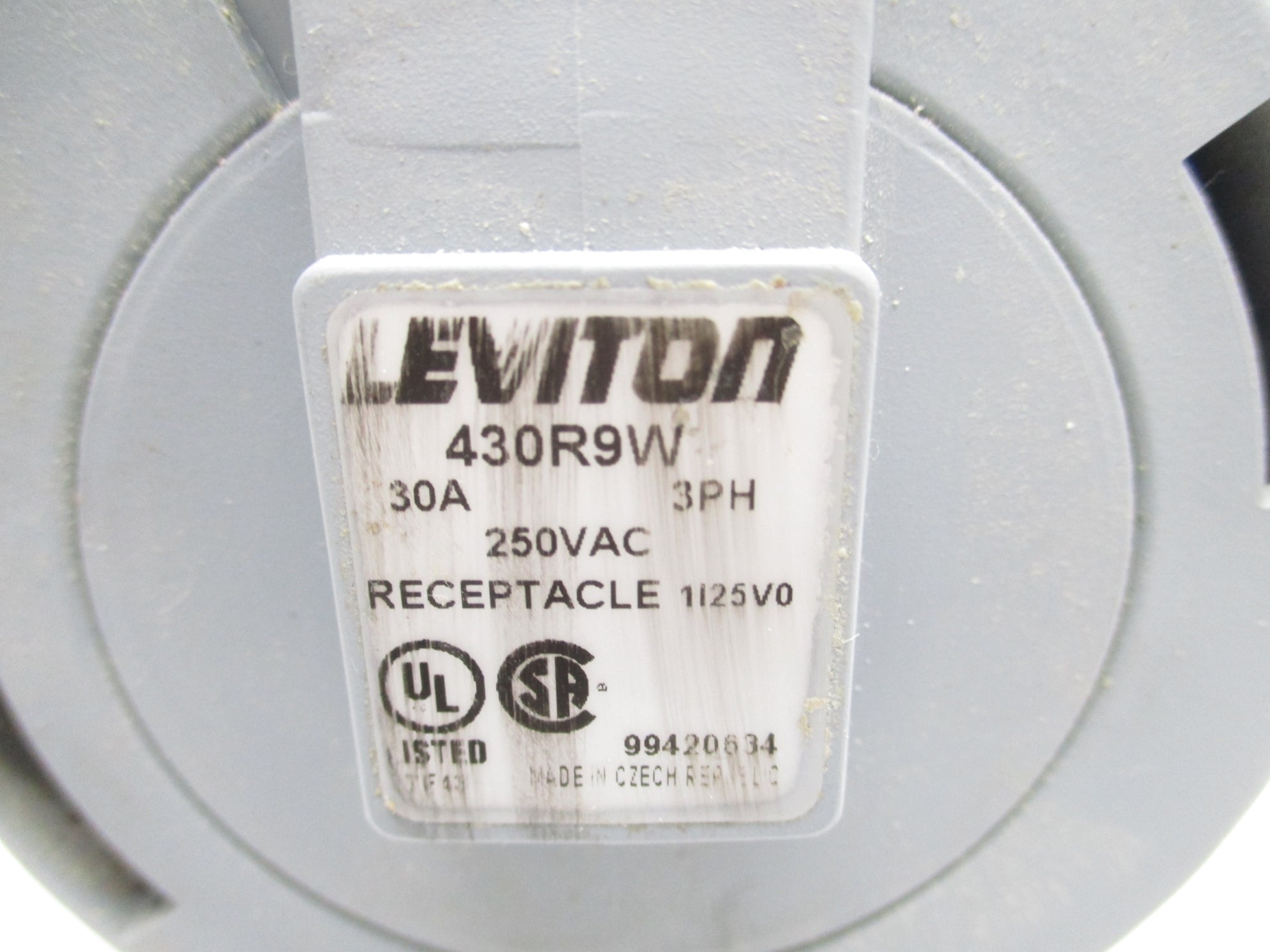 LEVITON 430R9W (AS PICTURED) UNMP