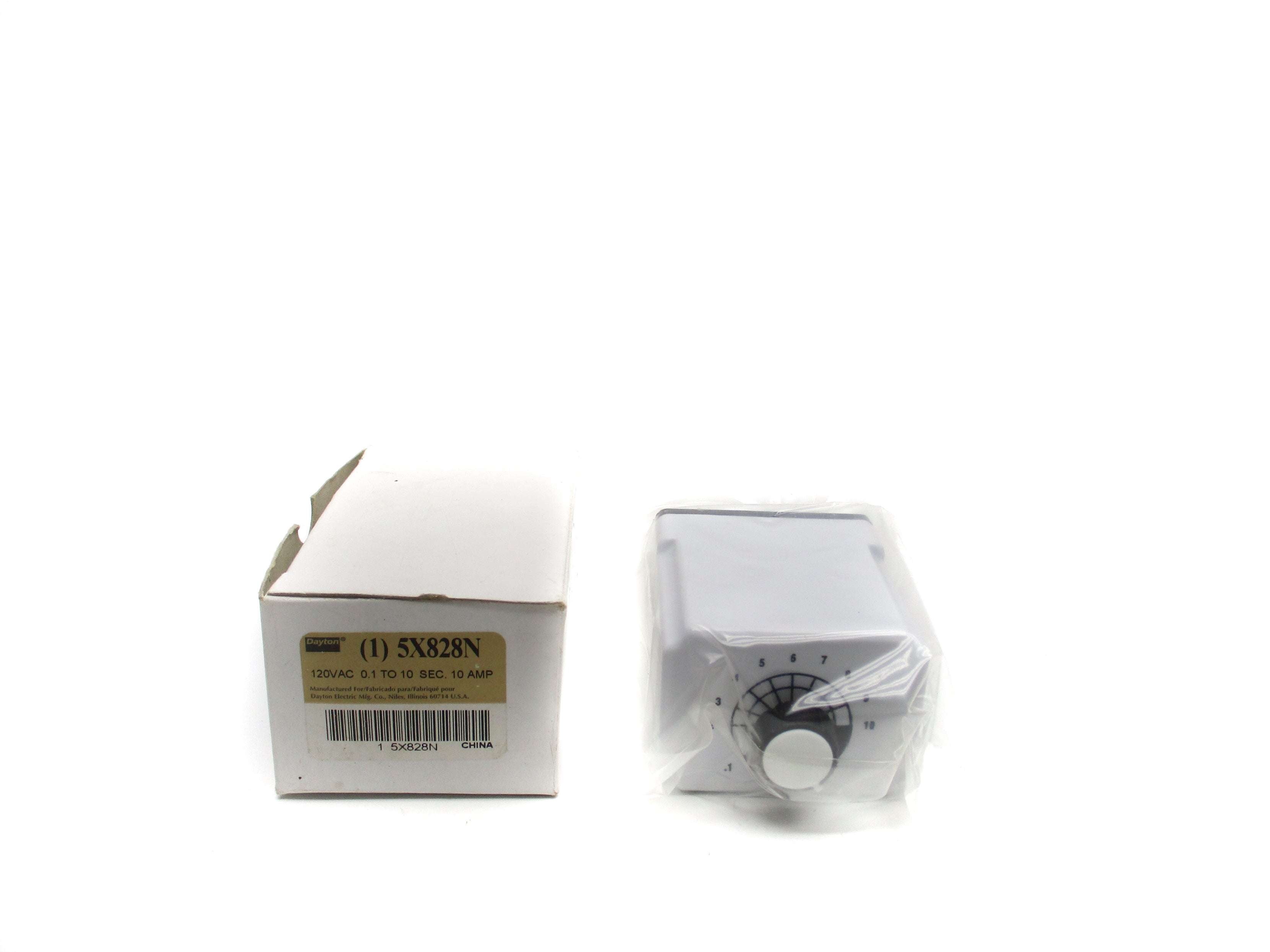 DAYTON 5X828N 0.1-10S 120VAC NSMP