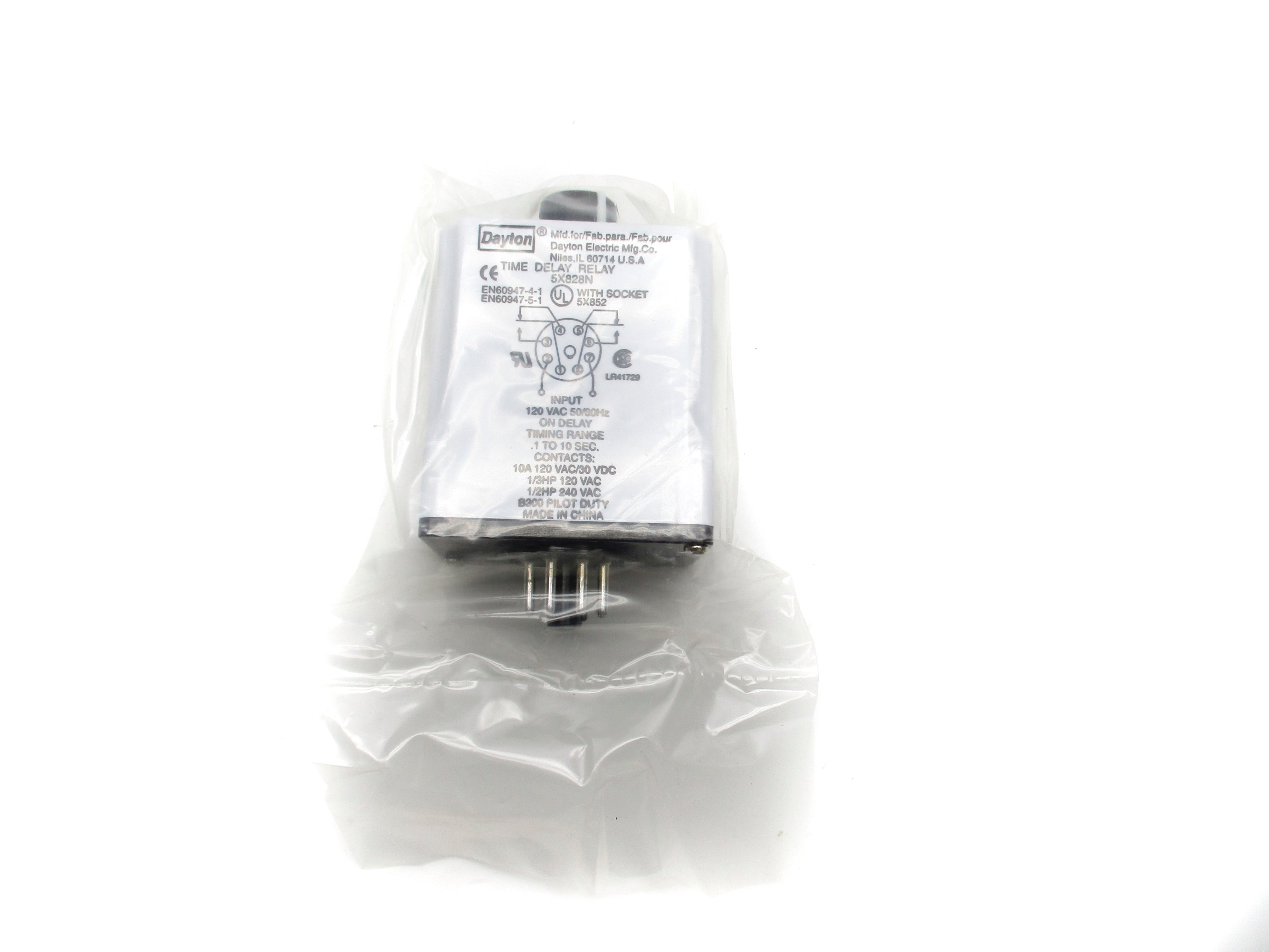 DAYTON 5X828N 0.1-10S 120VAC NSMP