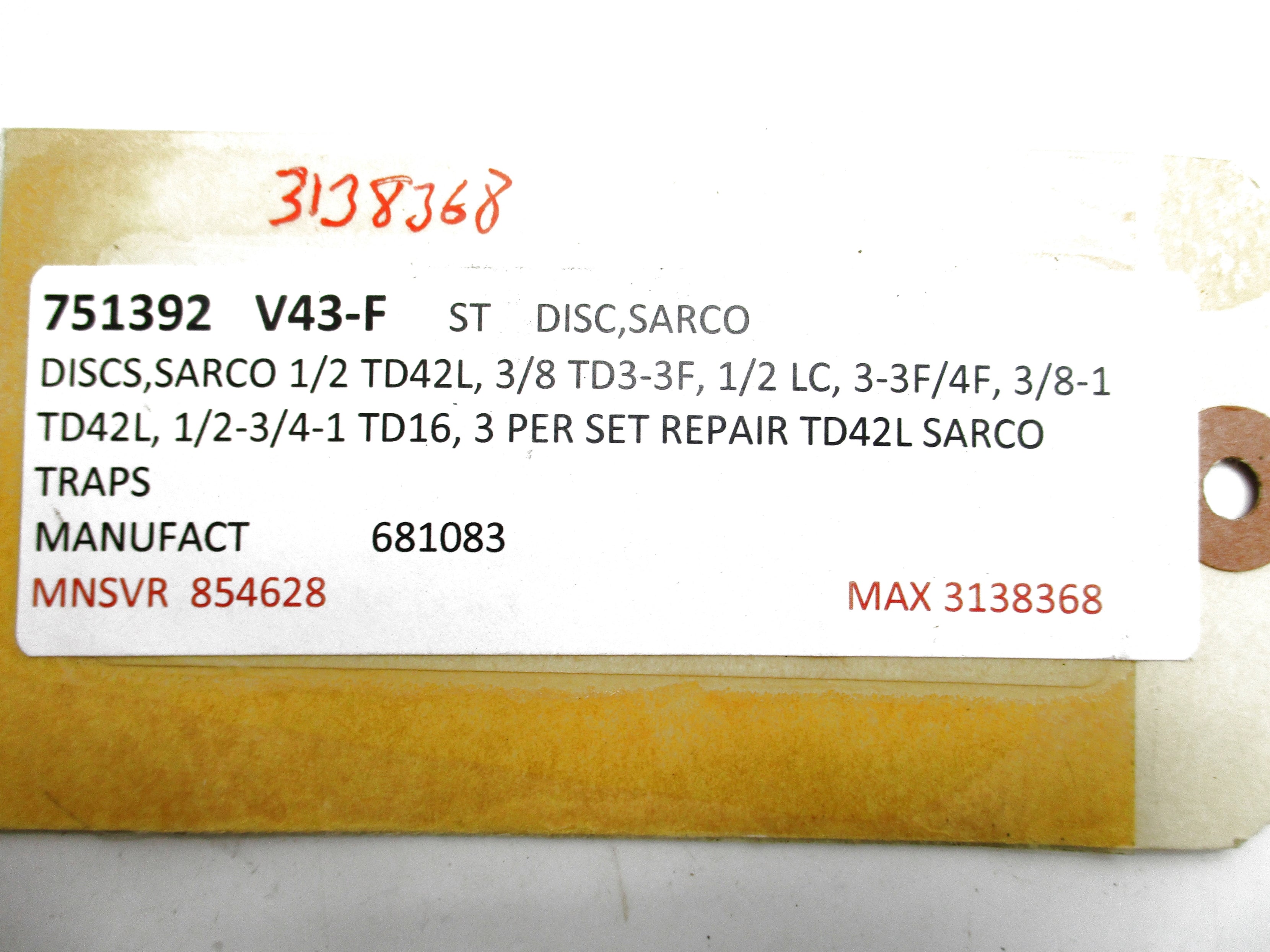 SPIRAX SARCO 0681083 NSNP