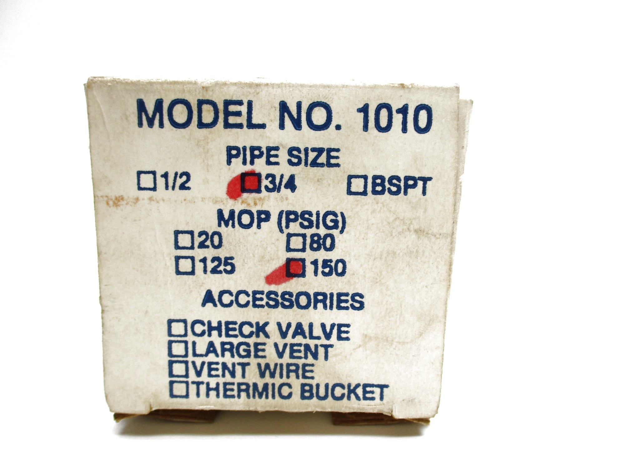 ARMSTRONG 1010 150PSI 3/4" NSMP