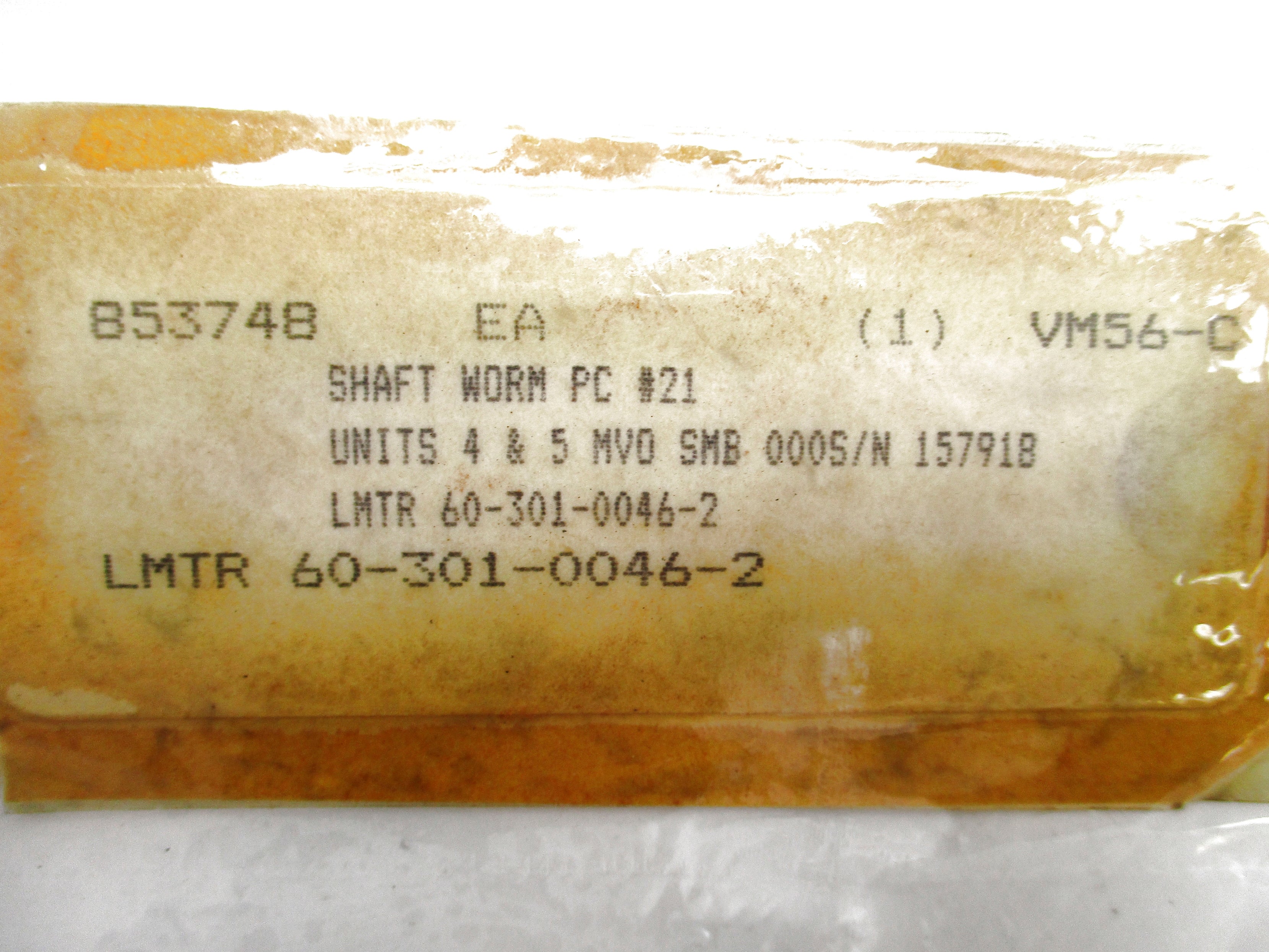 INDUSTRIAL MRO 60-301-0046-2 NSNP