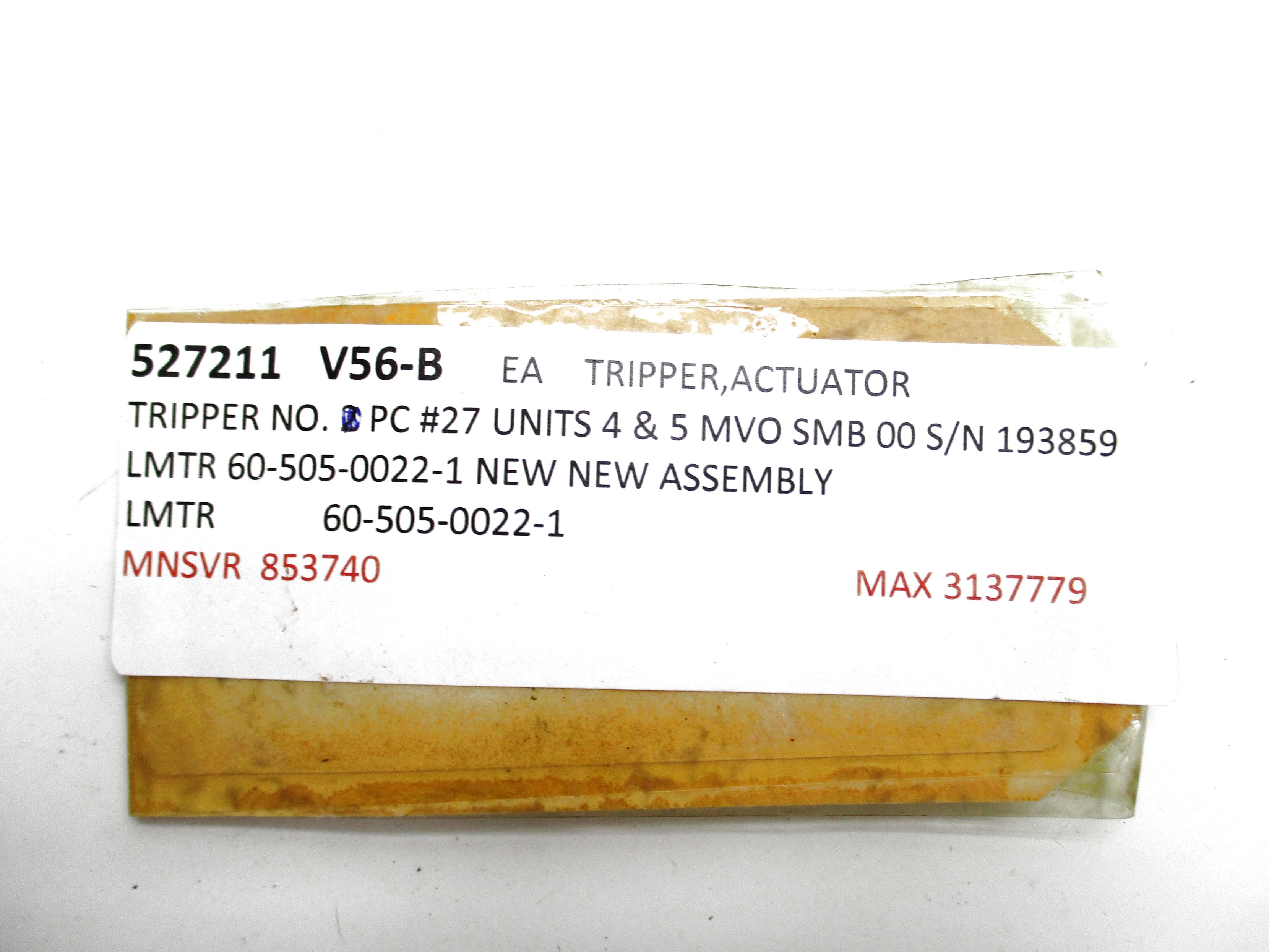 INDUSTRIAL MRO 60-505-0022-1 NSNP