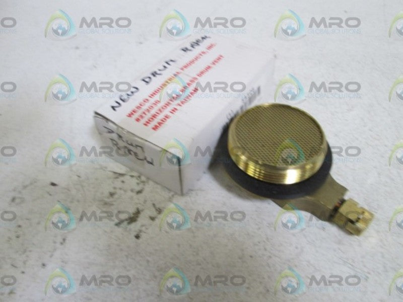 WESCO HORIZONTAL BRASS DRUM VENT 272030 *NEW IN BOX*