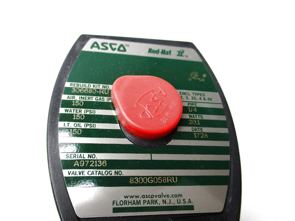 ASCO 8300G058RU 120V 150PSI NSMP