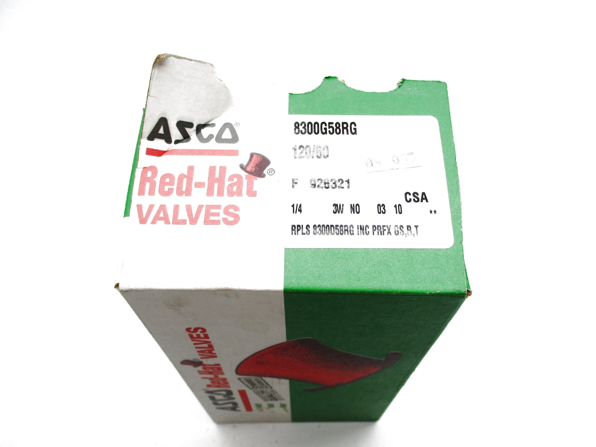 ASCO 8300G58RG 120V 250PSI NSMP