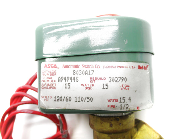 ASCO 8030A17 110/120V 15PSI NSNP