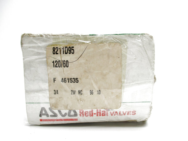 ASCO 8211D95 120V 125PSI 3/4" NSMP