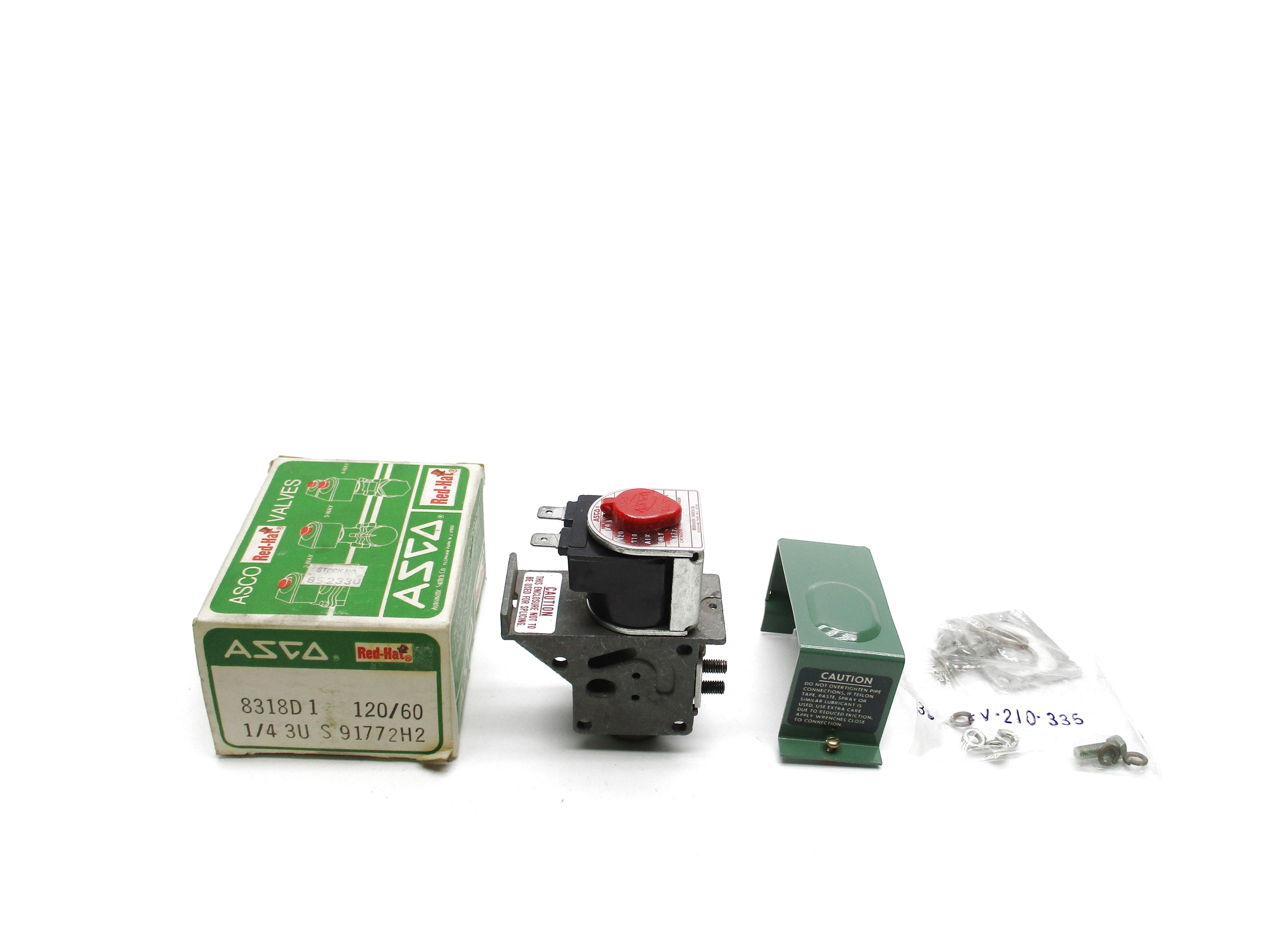ASCO 8318D1 120V 0-100PSI 1/4" NSMP