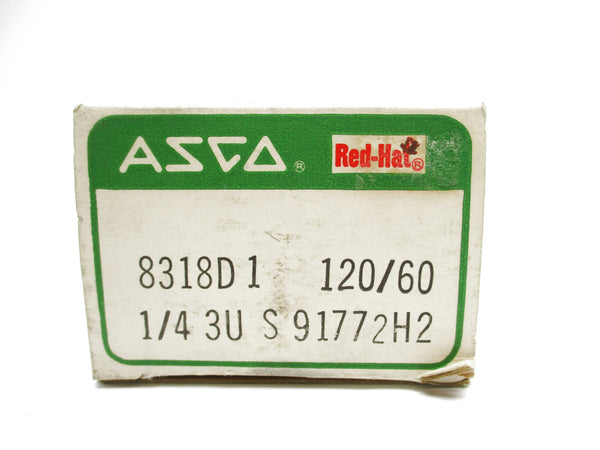 ASCO 8318D1 120V 0-100PSI 1/4" NSMP