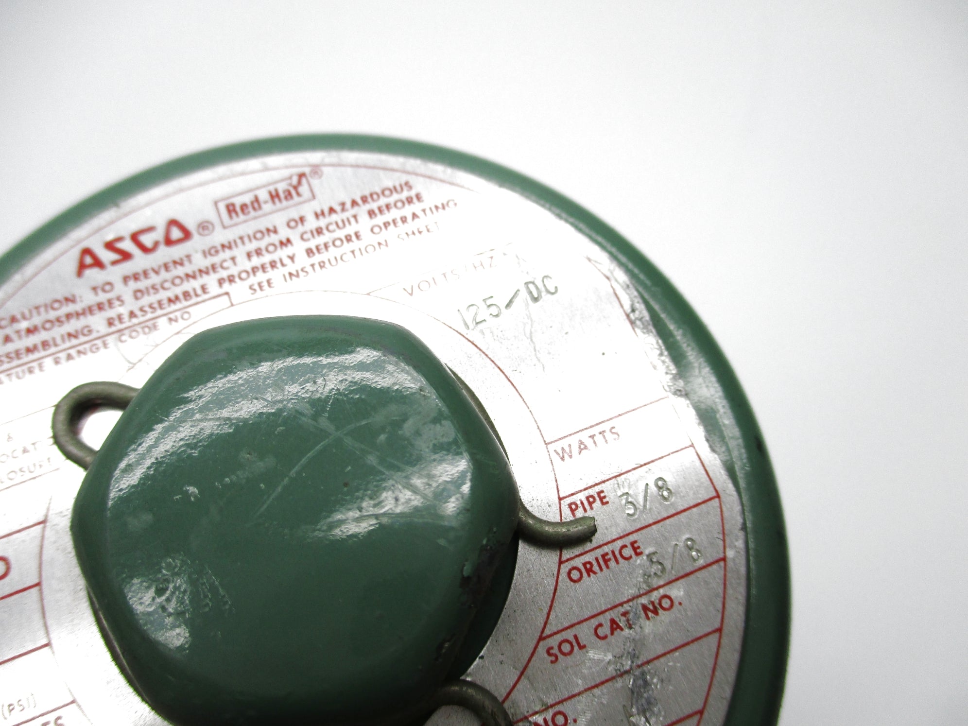 ASCO 8322A12 125/DC 10-125PSI UNMP