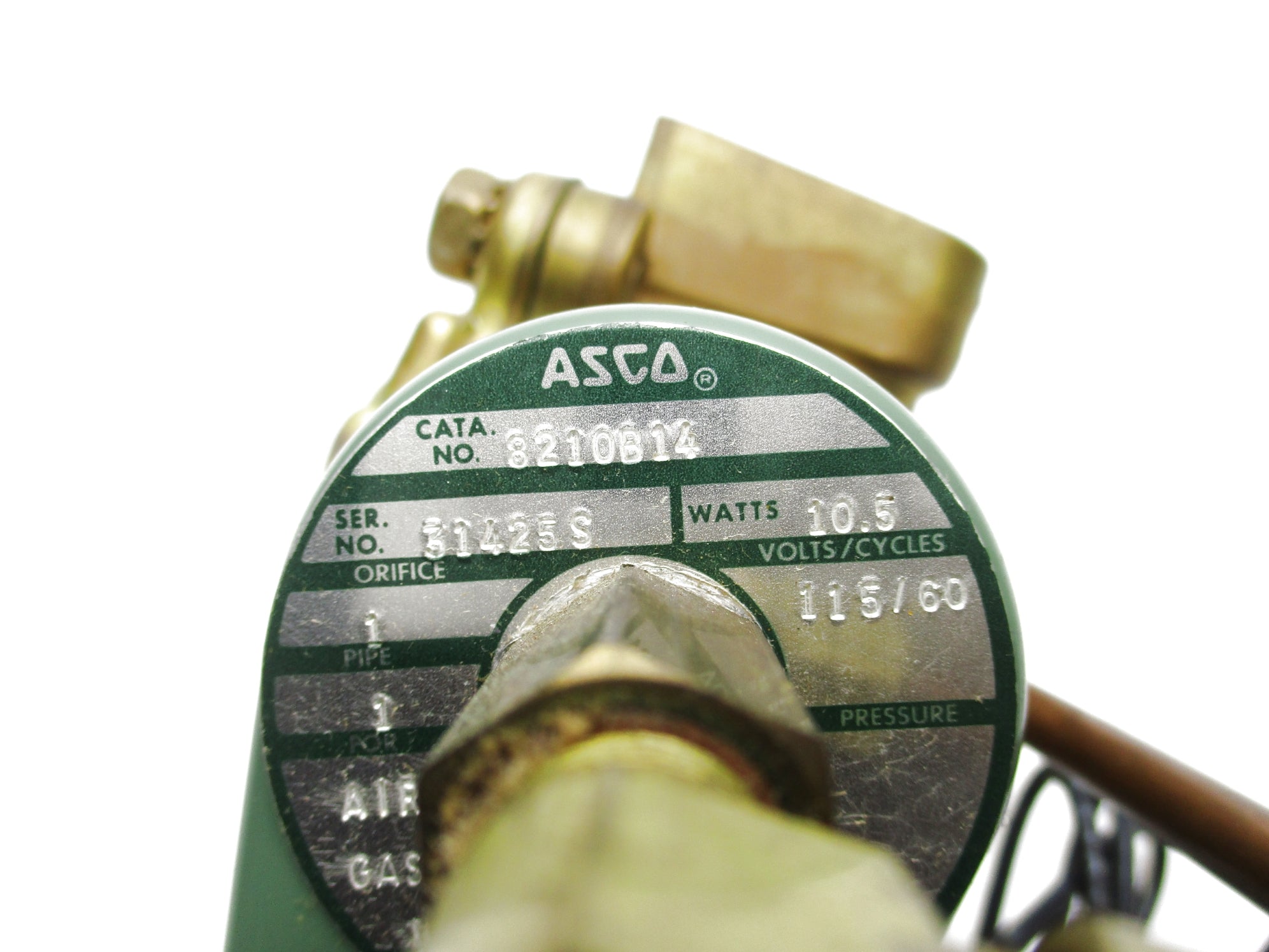 ASCO 8210B14 115/60 5-125PSI NSMP