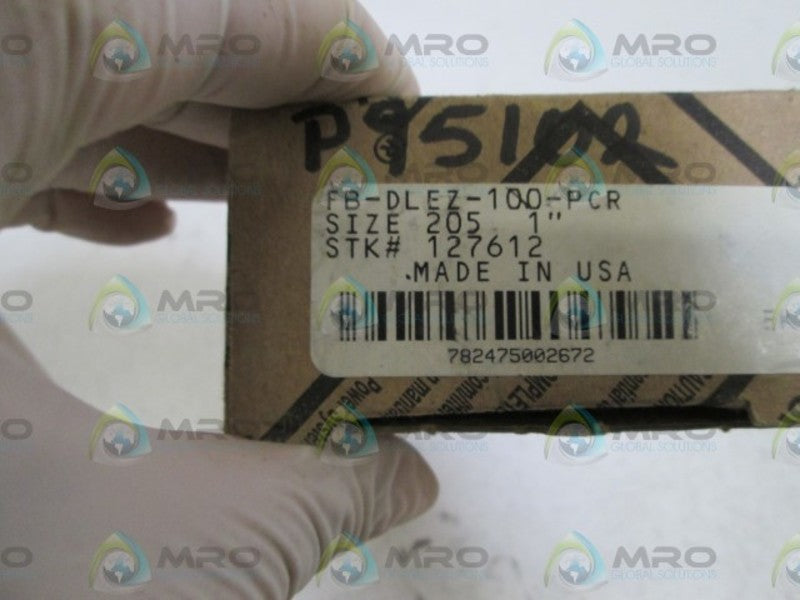 DODGE 127612 FB-DLEZ-100-PCR FLANGE BLOCK 1"  NSMP