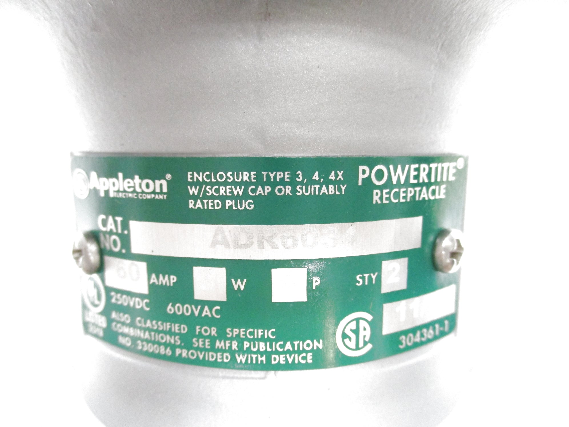 APPLETON ADR6034 NSNP