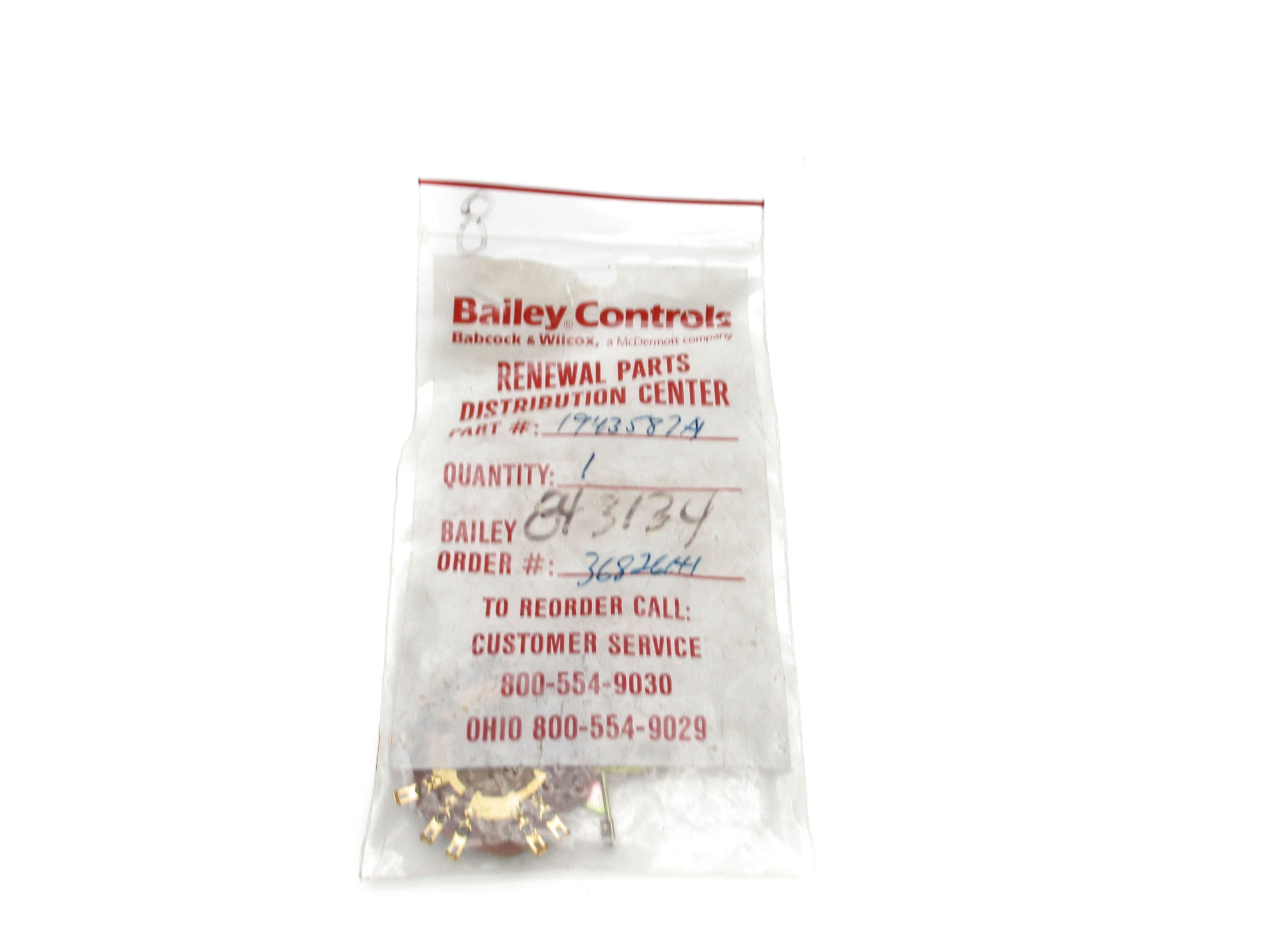 BAILEY CONTROLS 1943587A1 NSMP