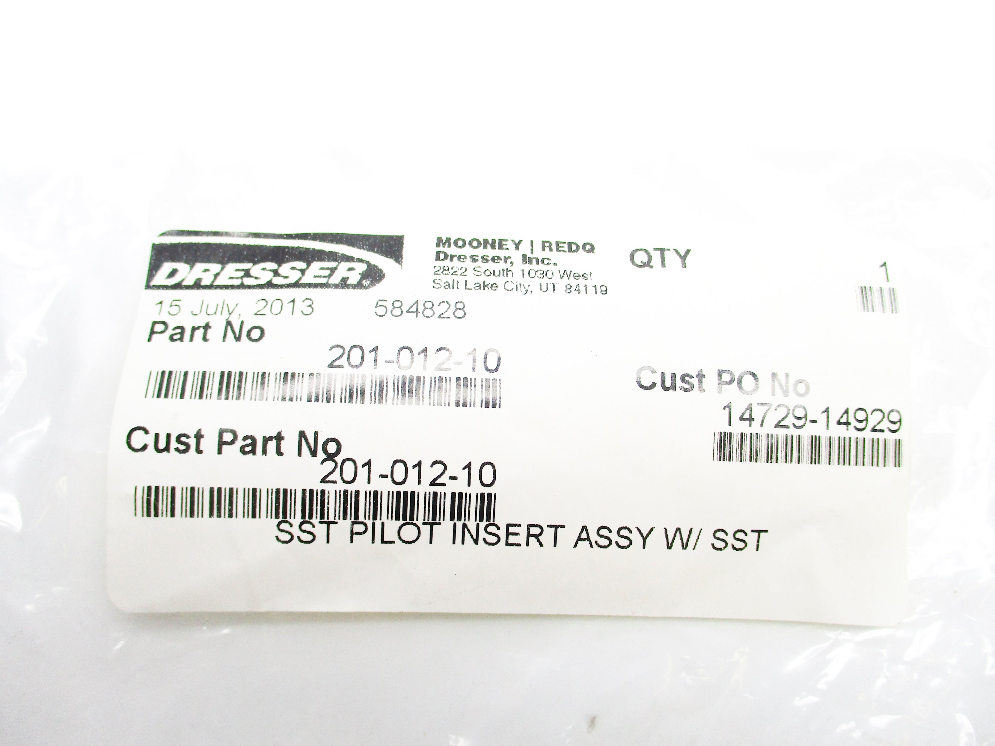 DRESSER 201-012-10 NSMP