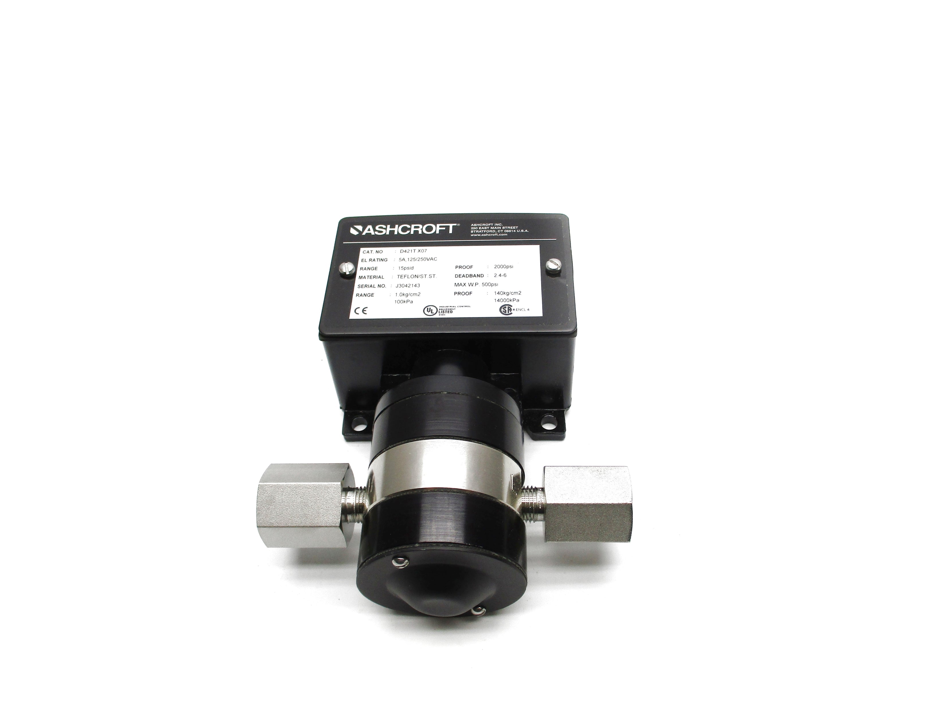 ASHCROFT D421TX07 NSNP
