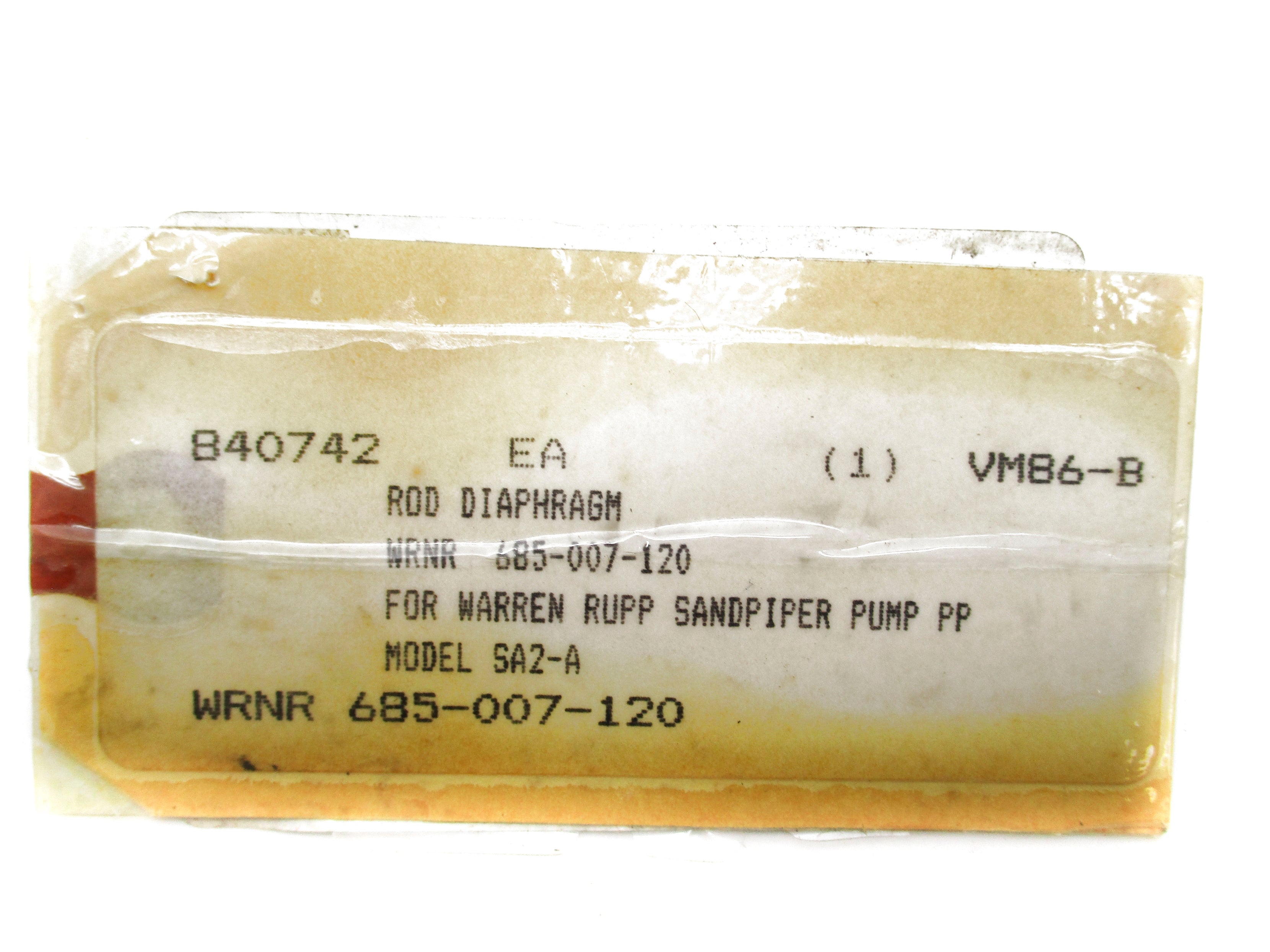 WARREN RUPP 685-007-120 NSNP