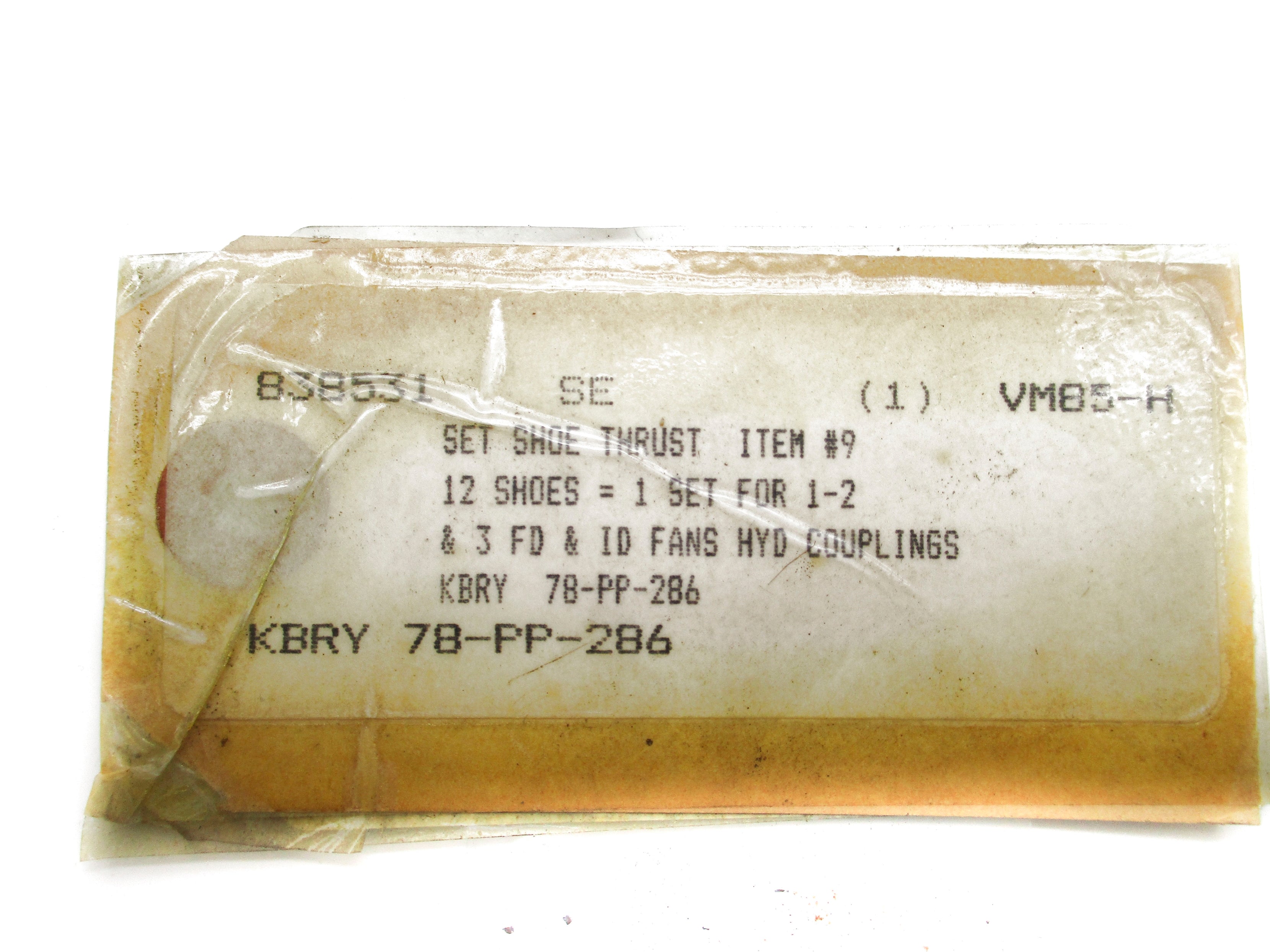 INDUSTRIAL MRO 78-PP-286 NSMP