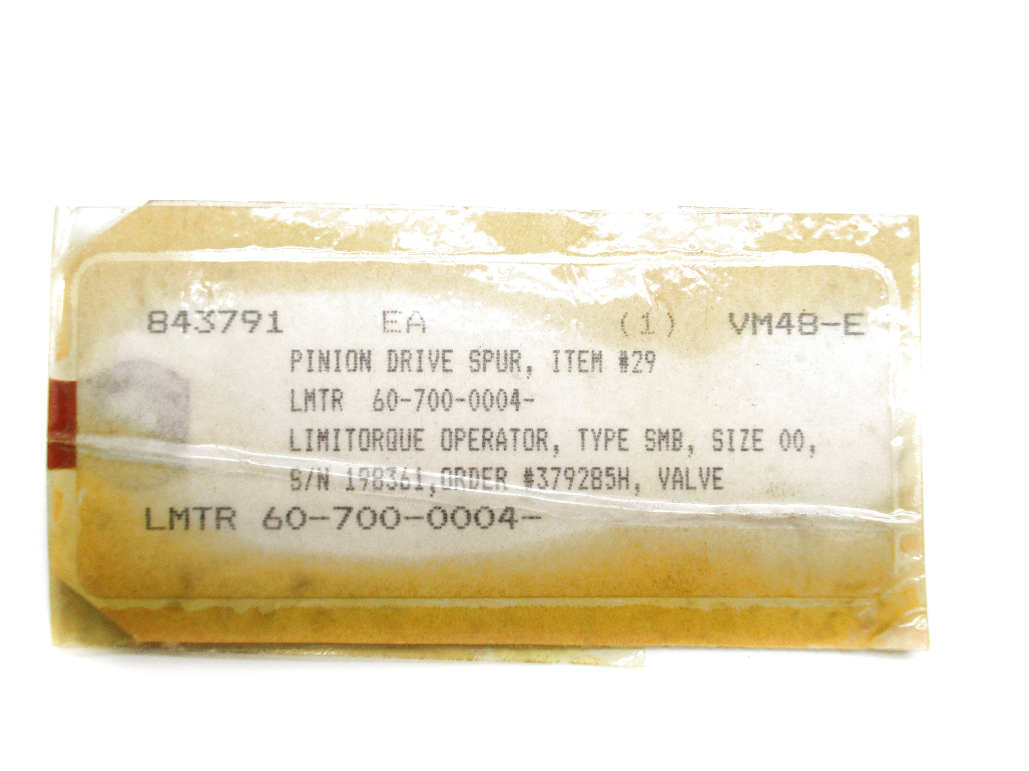LIMITORQUE 60-700-0004 5/8" (AS PICTURED) NSNP