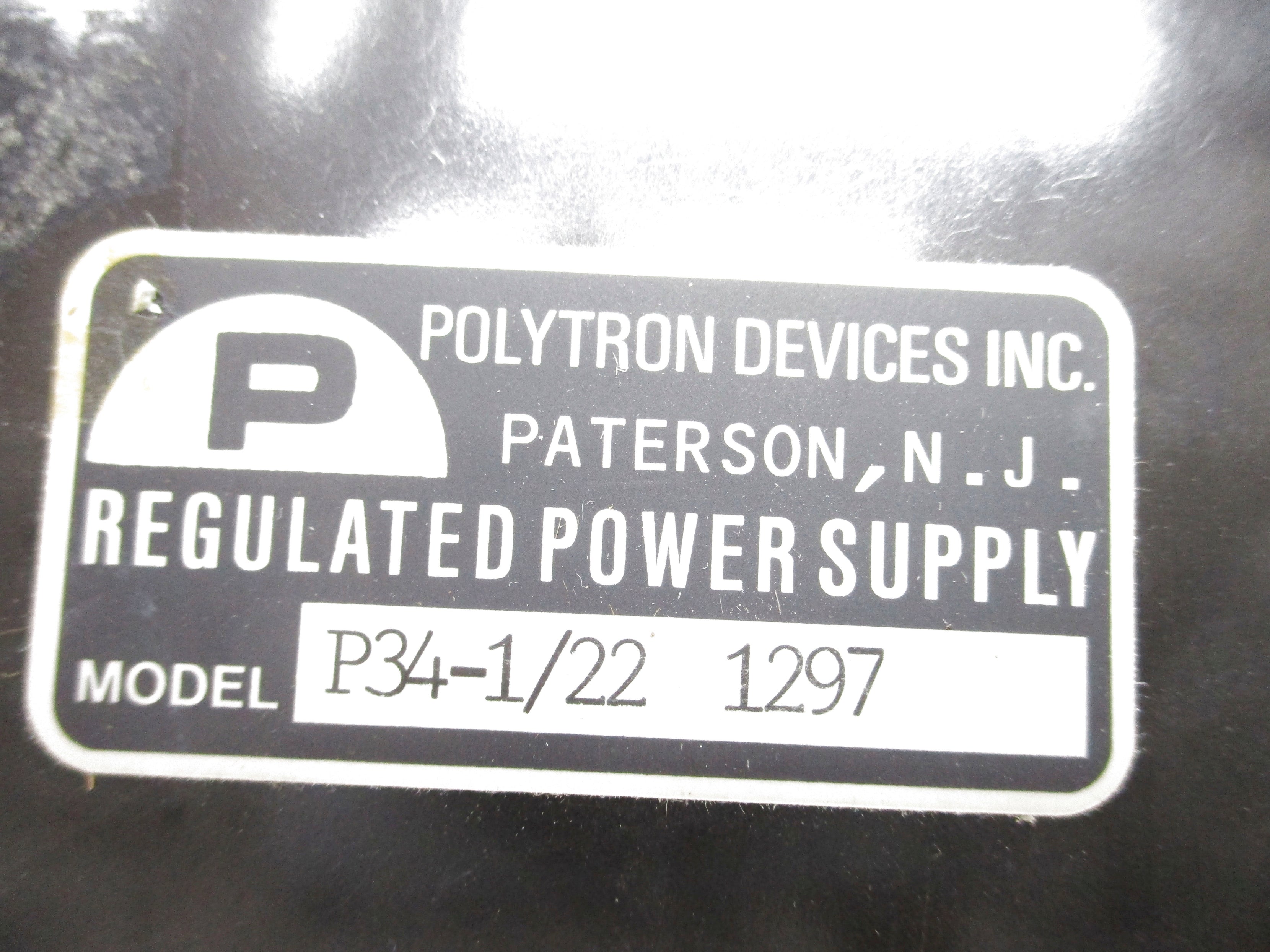 POLYTRON DEVICES P34-1/22 UNMP