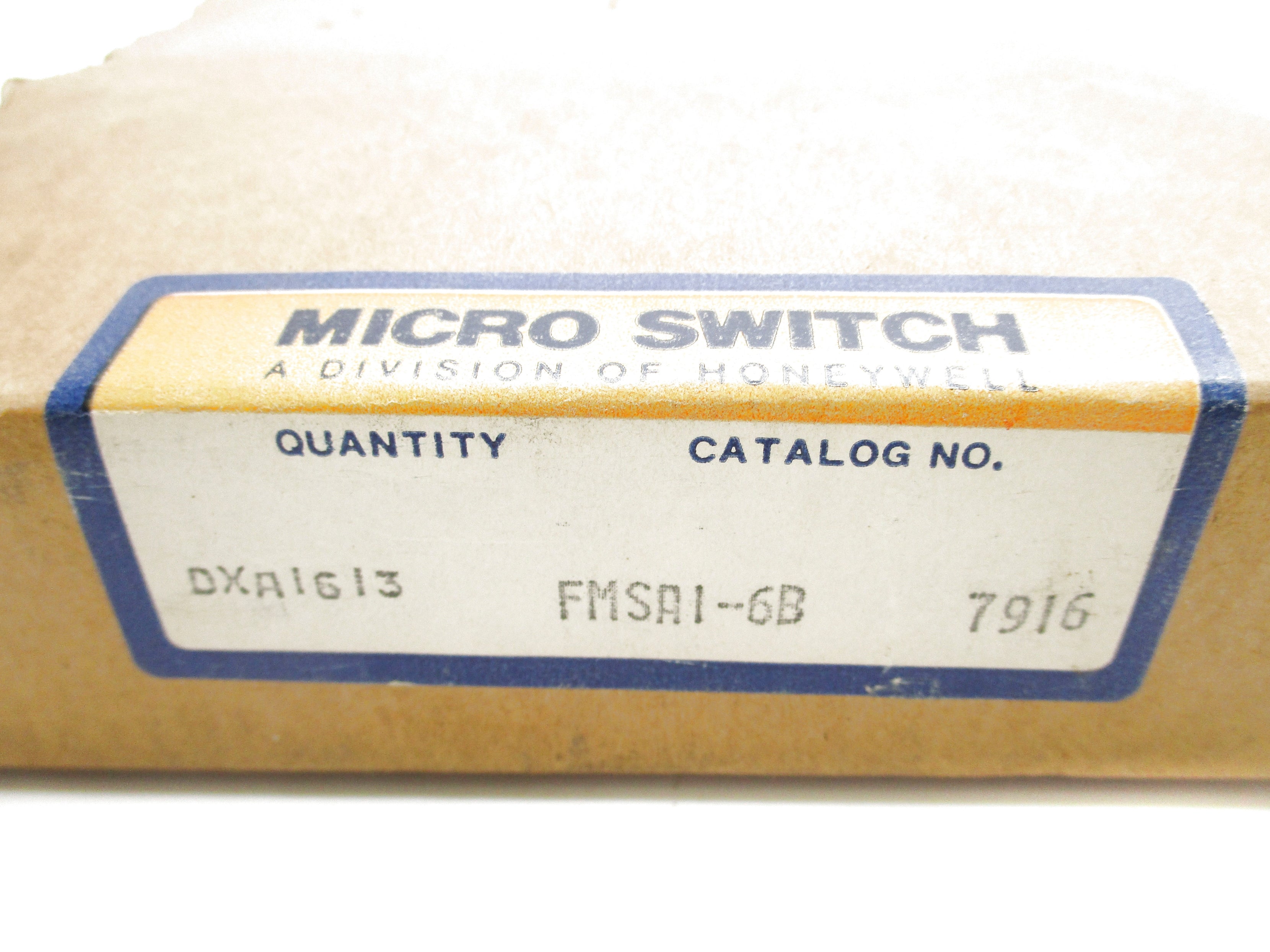 MICRO SWITCH FMSA1-6B NSMP