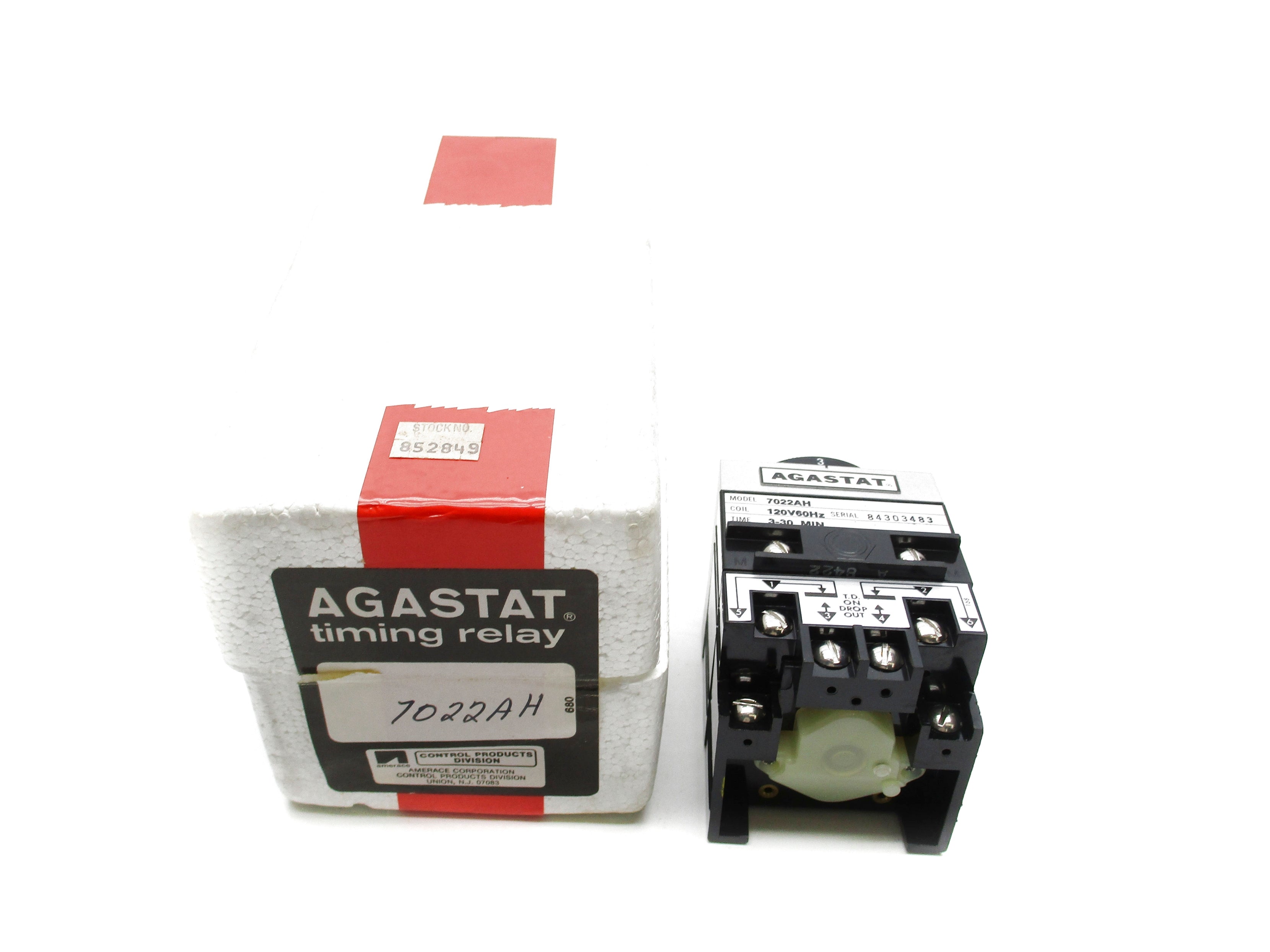 AGASTAT 7022AH 120V NSMP