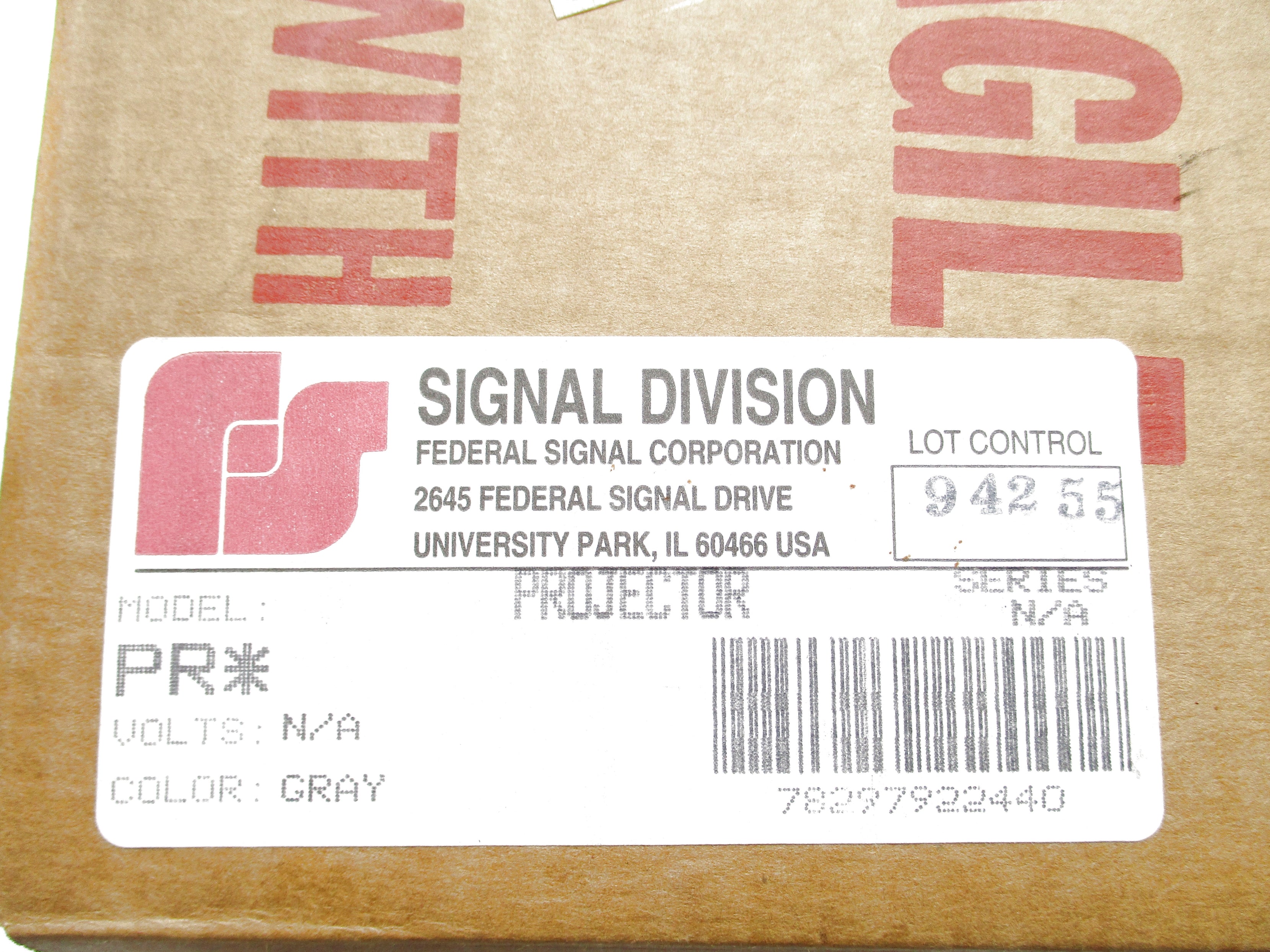 INDUSTRIAL SPARE PART PR* NSMP