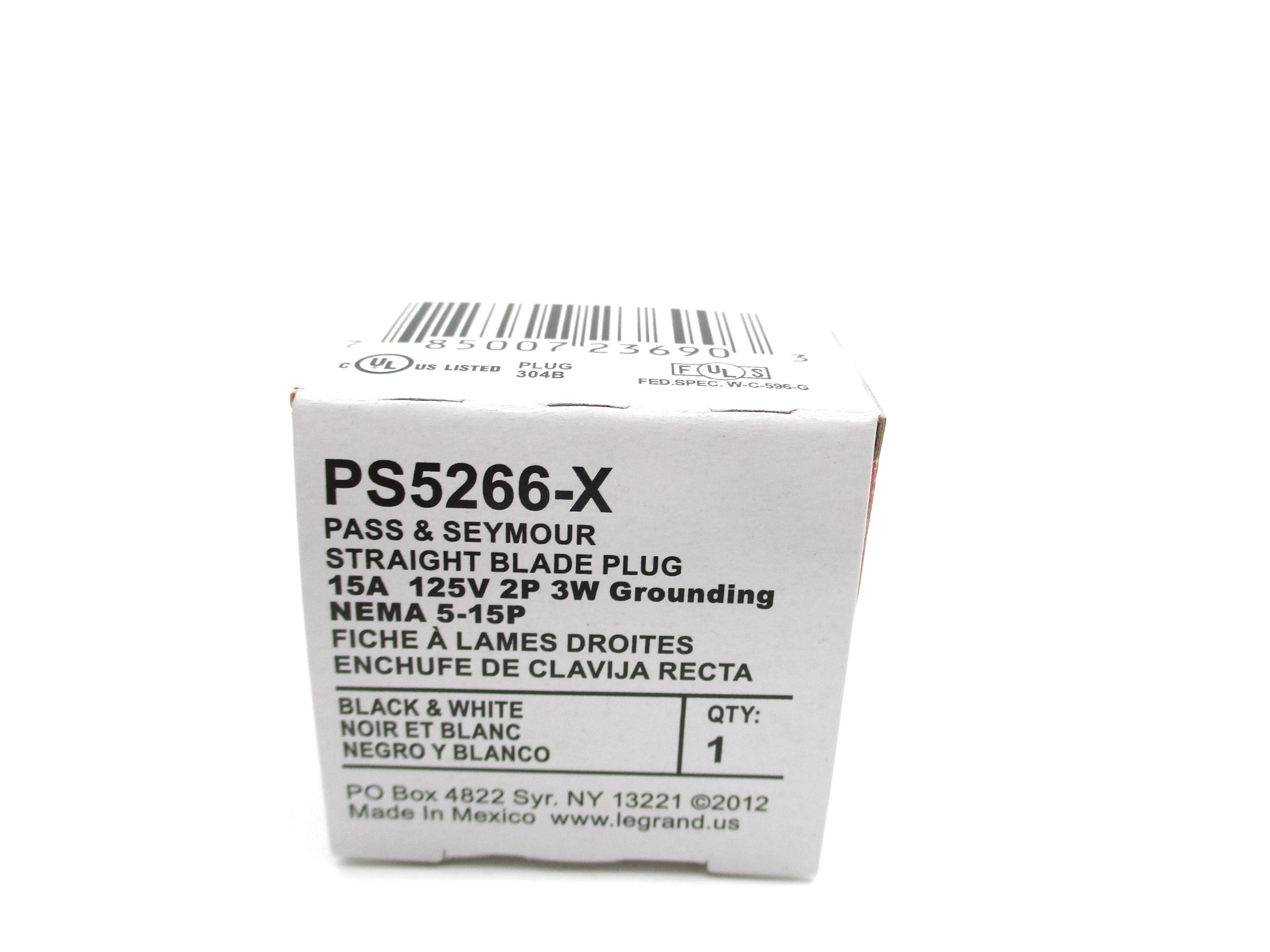 PASS&SEYMOUR LEGRAND PS5266-X 125V 15A NSMP