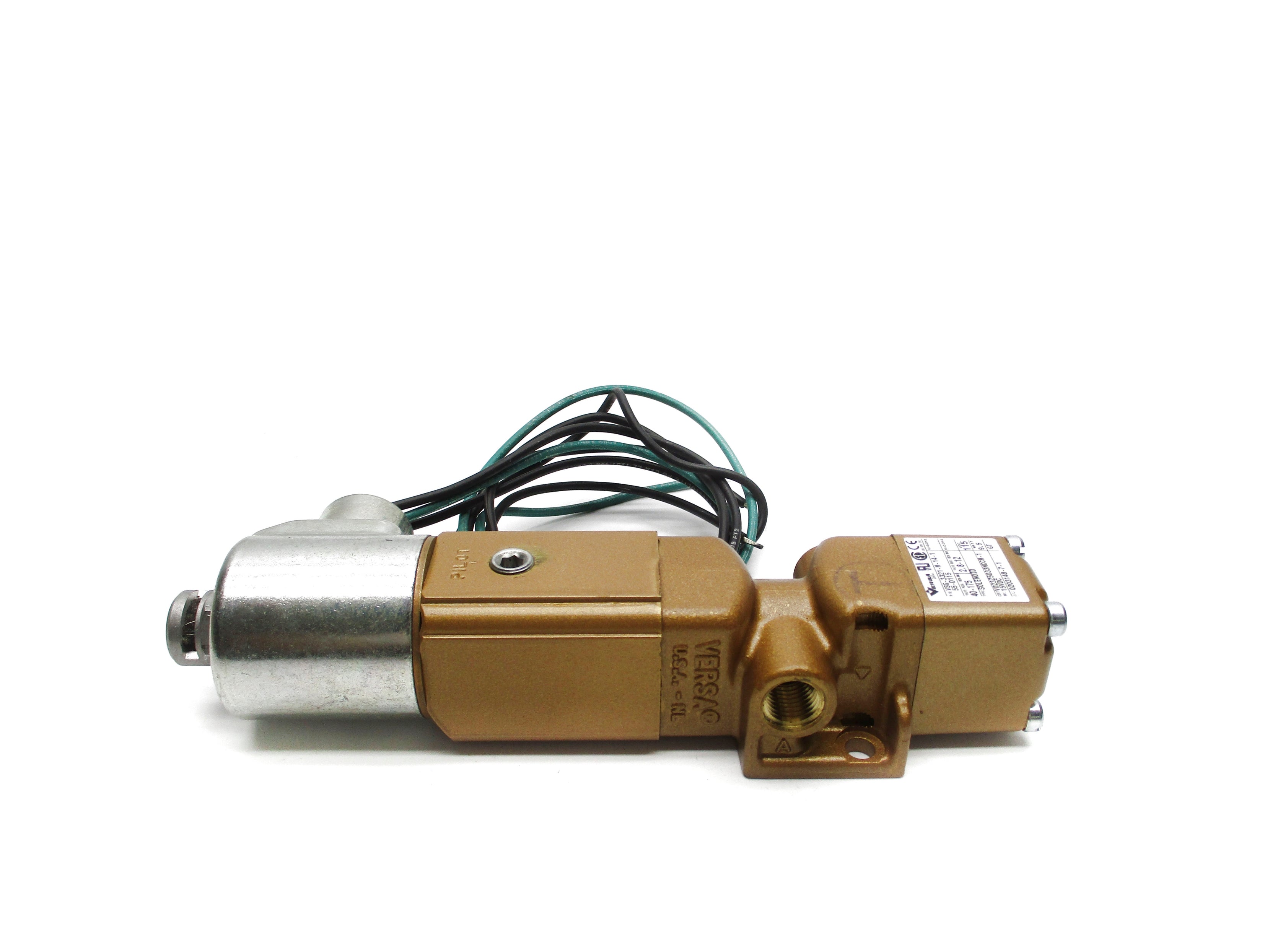 VERSA VSG-3321-M-14-155-D115 115VDC 40-175PSIG NSMP