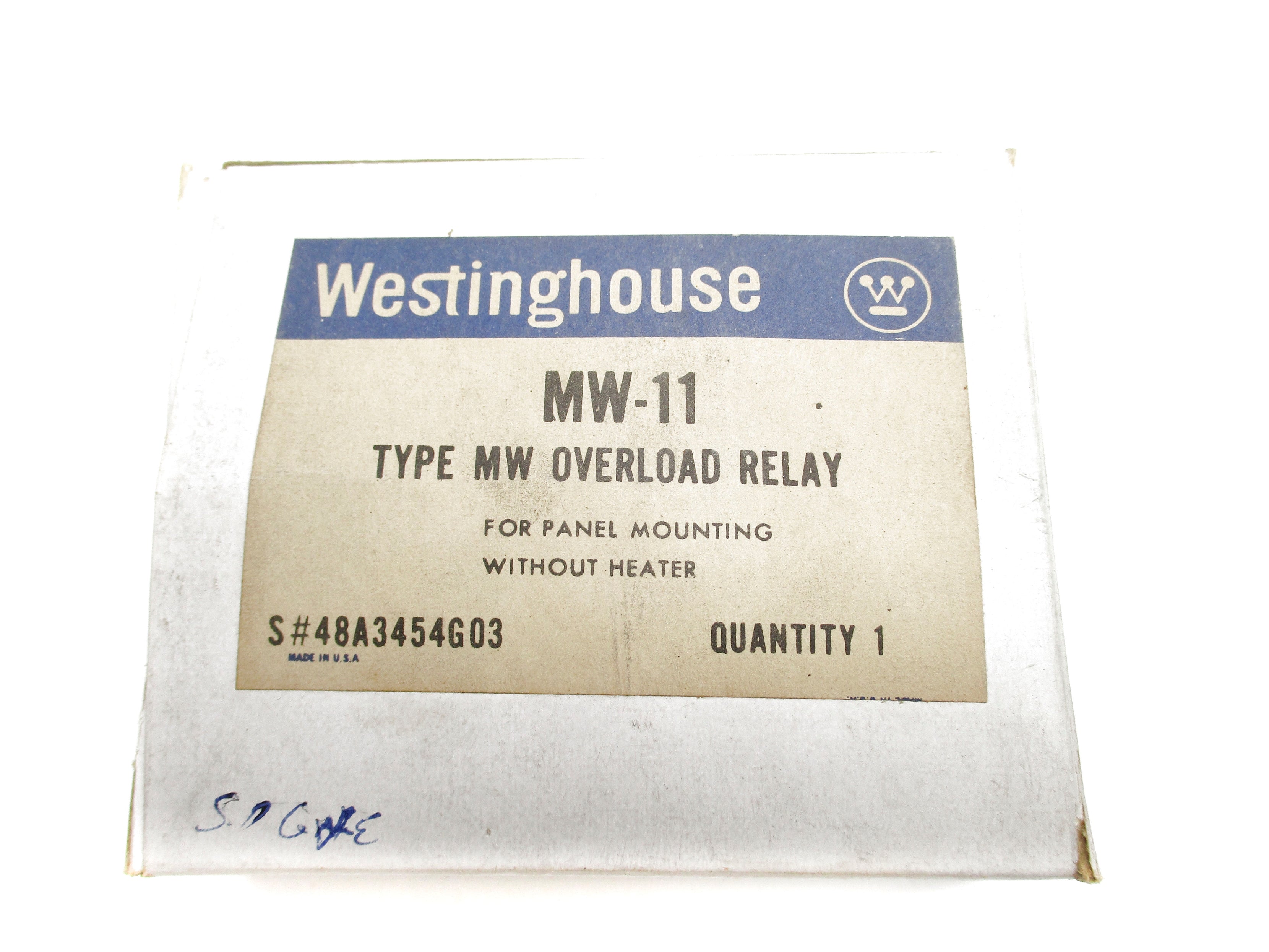 WESTINGHOUSE 48A3454G03 MW-11 NSMP