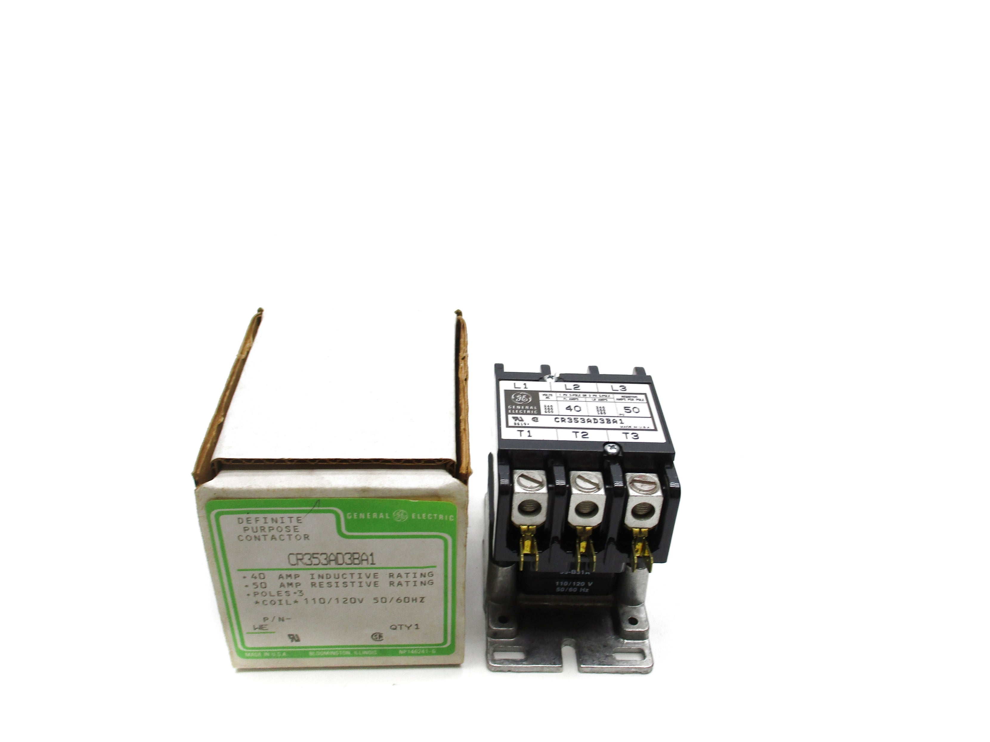 GENERAL ELECTRIC CR353AD3BA1 110-120V NSMP