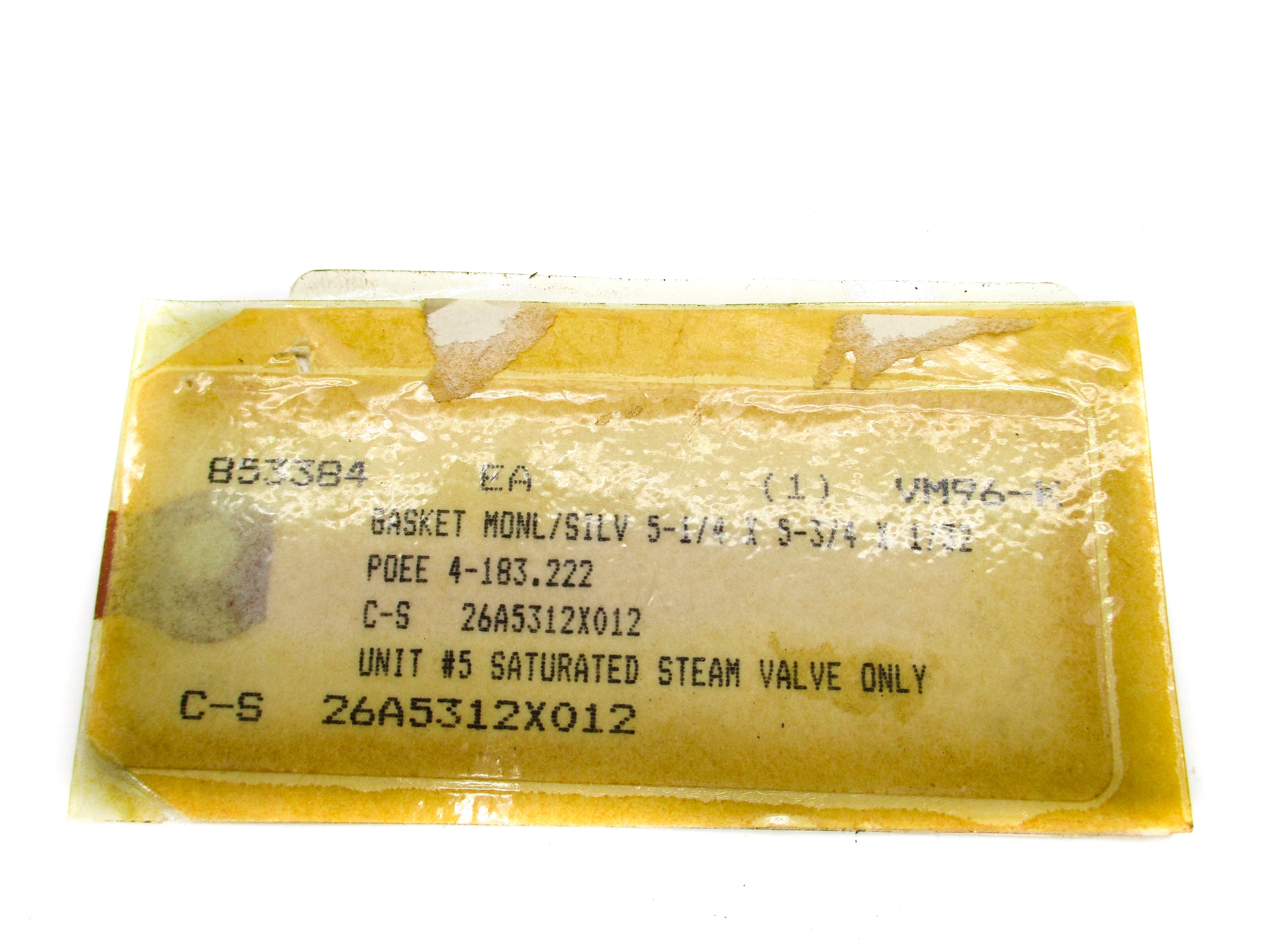INDUSTRIAL MRO 26A5312X012 NSNP