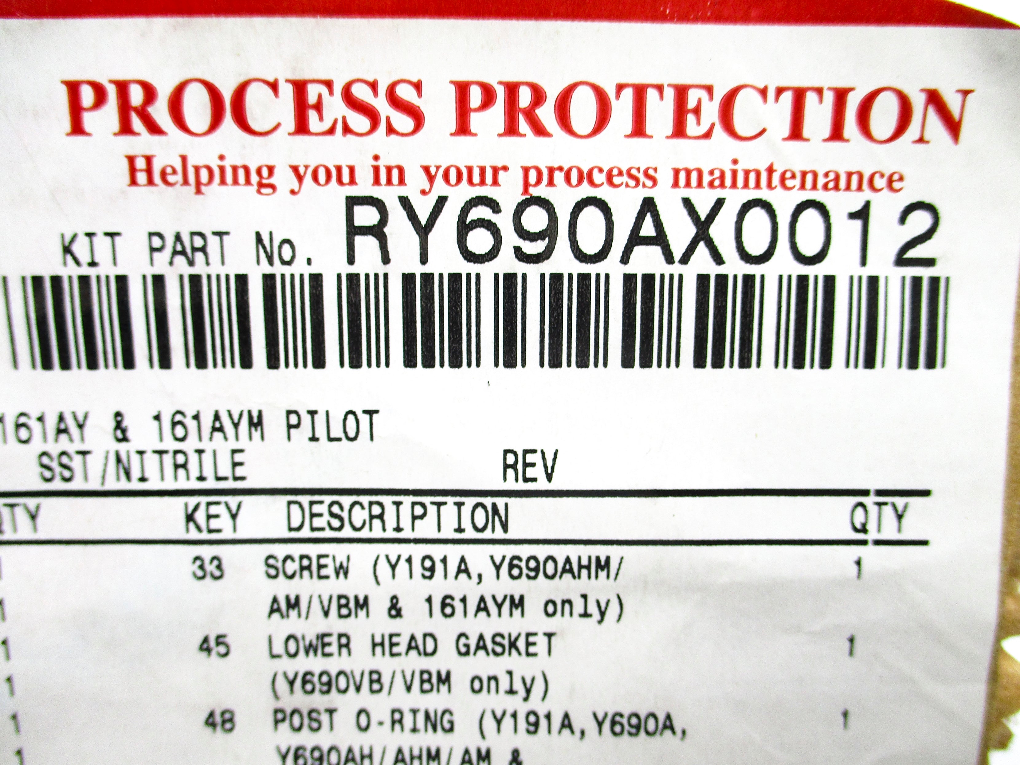 FISHER RY690AX0012 NSNP