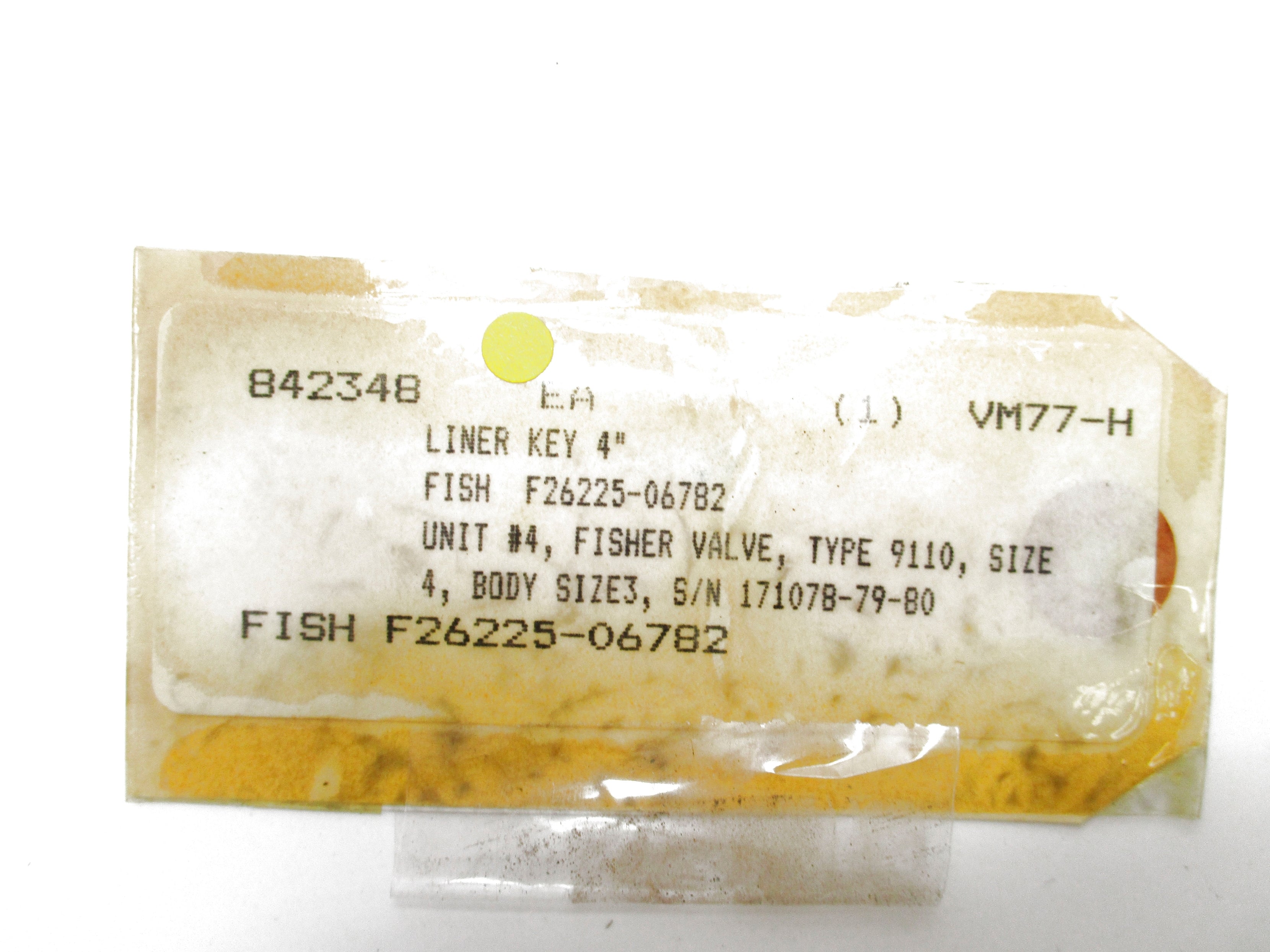 FISHER F26225-06782 NSNP