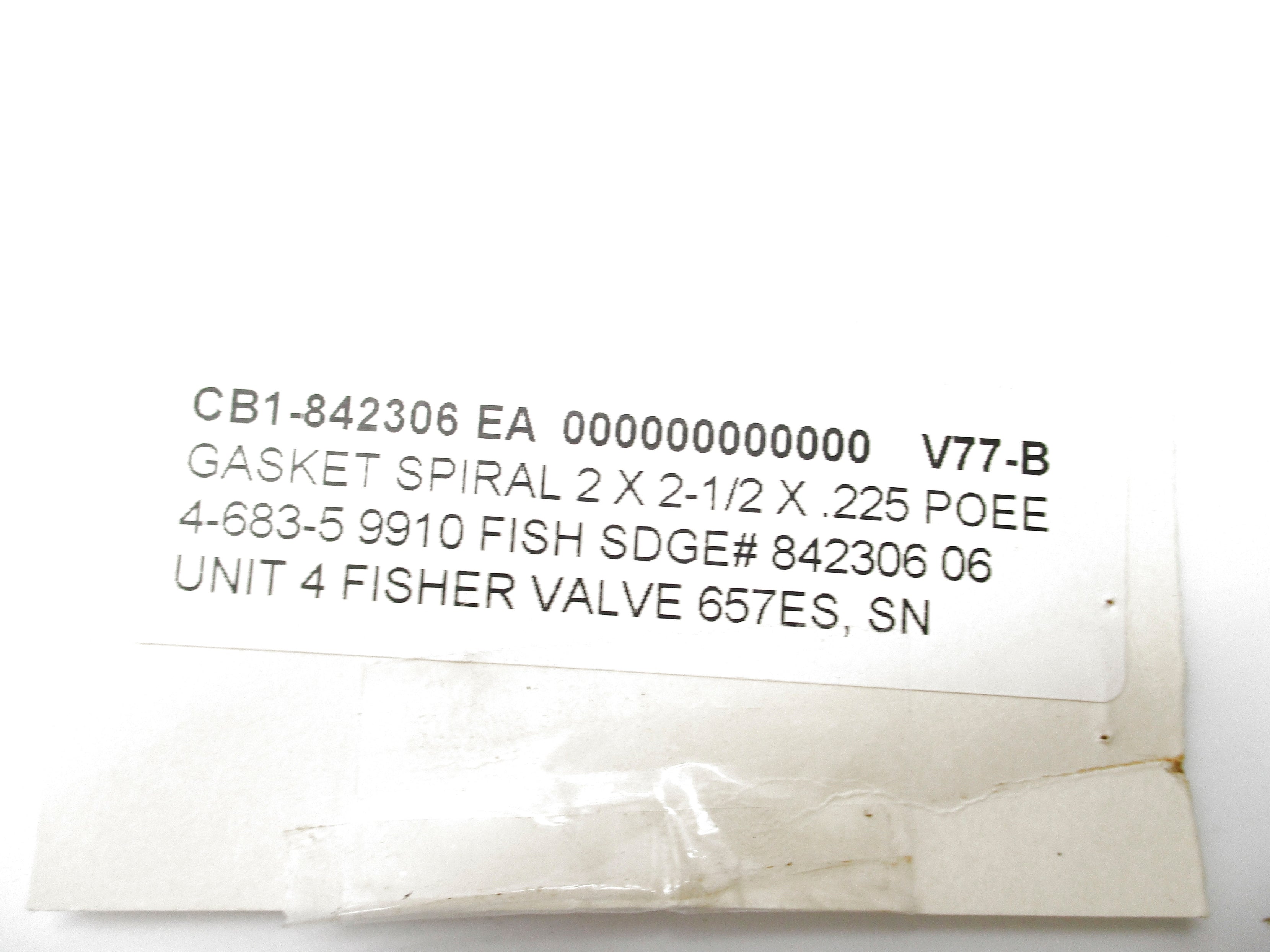 FISHER 842306 NSNP