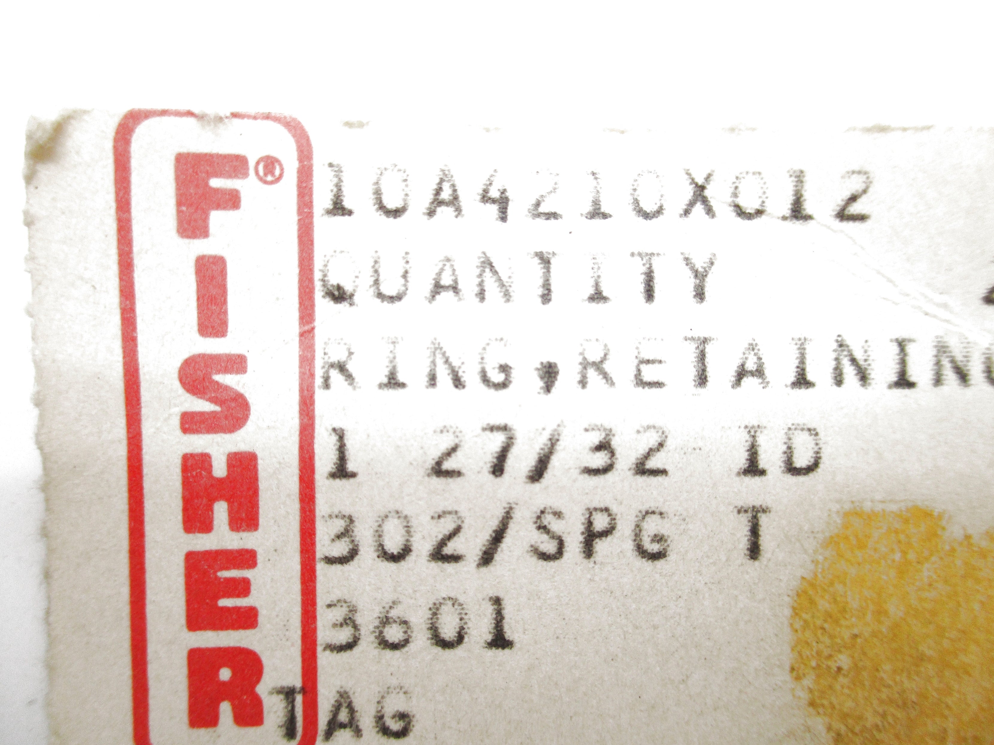 FISHER 10A4210X012 NSNP