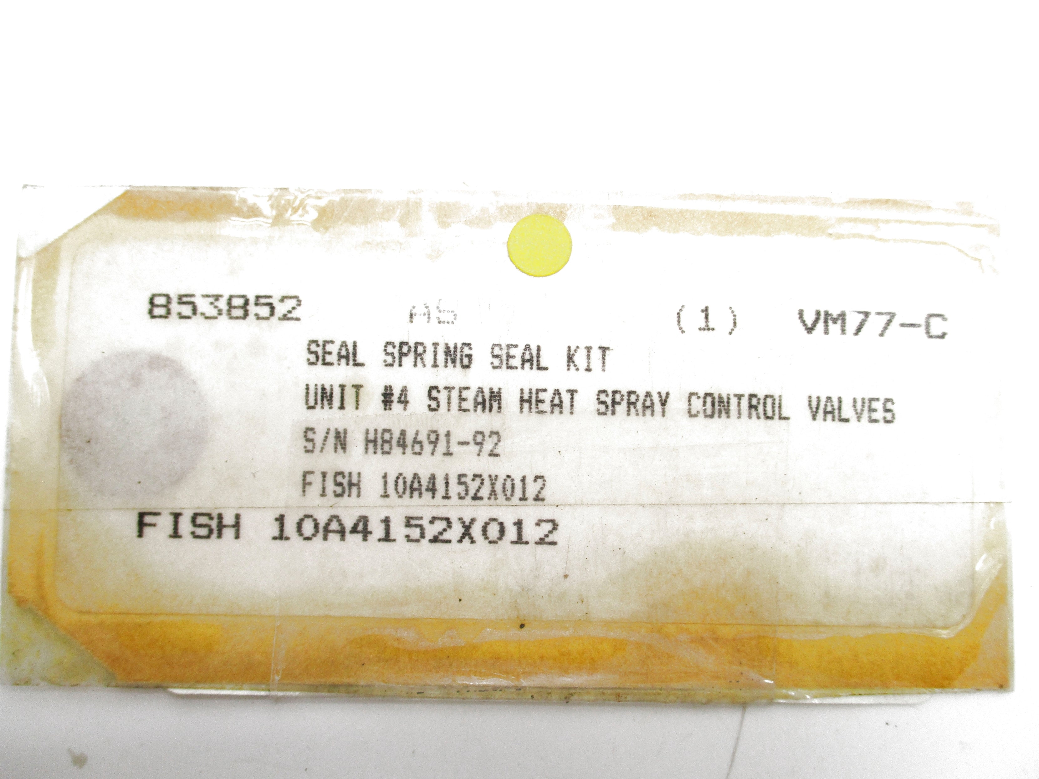 INDUSTRIAL MRO 10A4152X012 NSNP