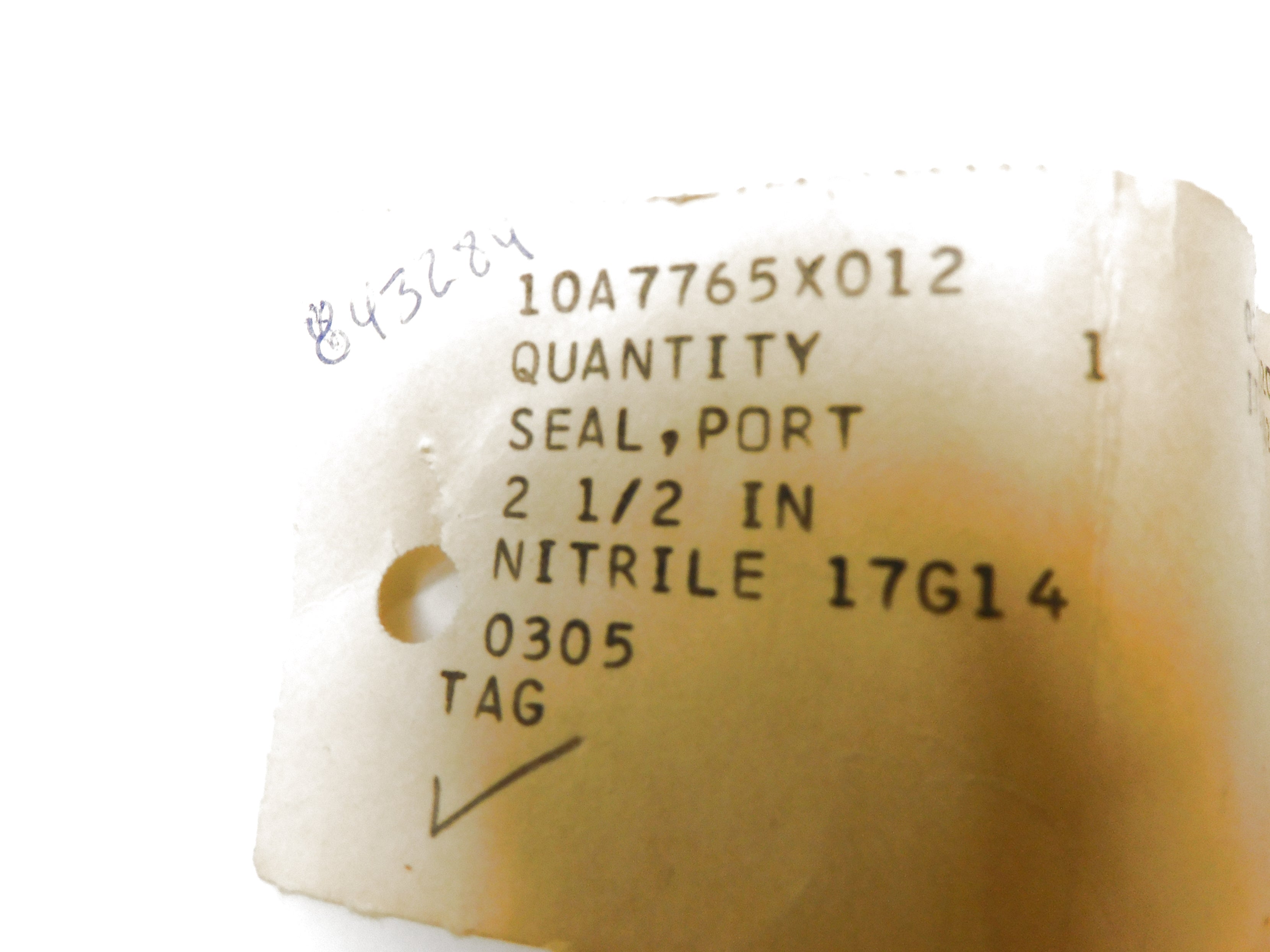 INDUSTRIAL MRO 10A7765X012 NSNP