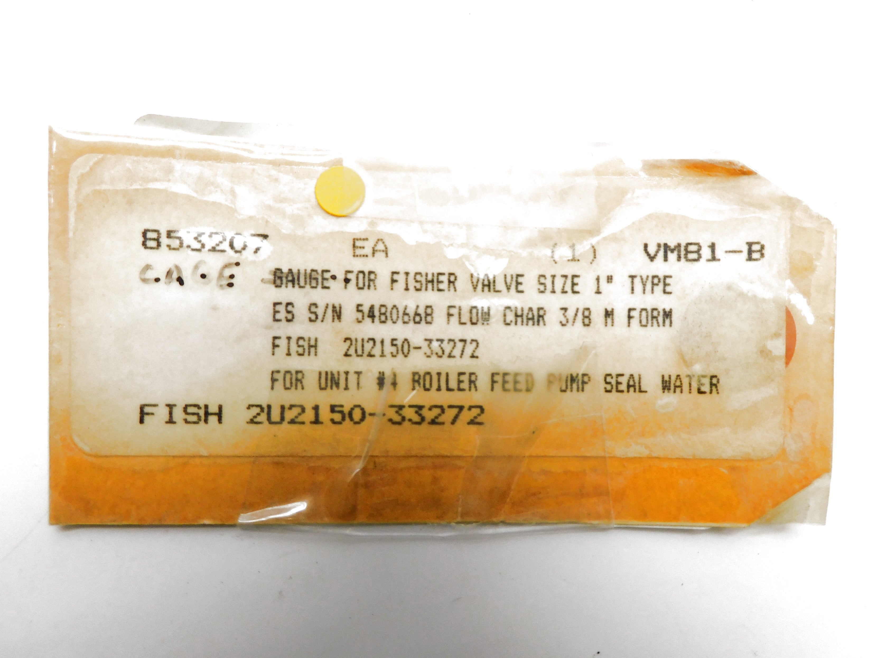 FISHER 2U215033272 NSNP