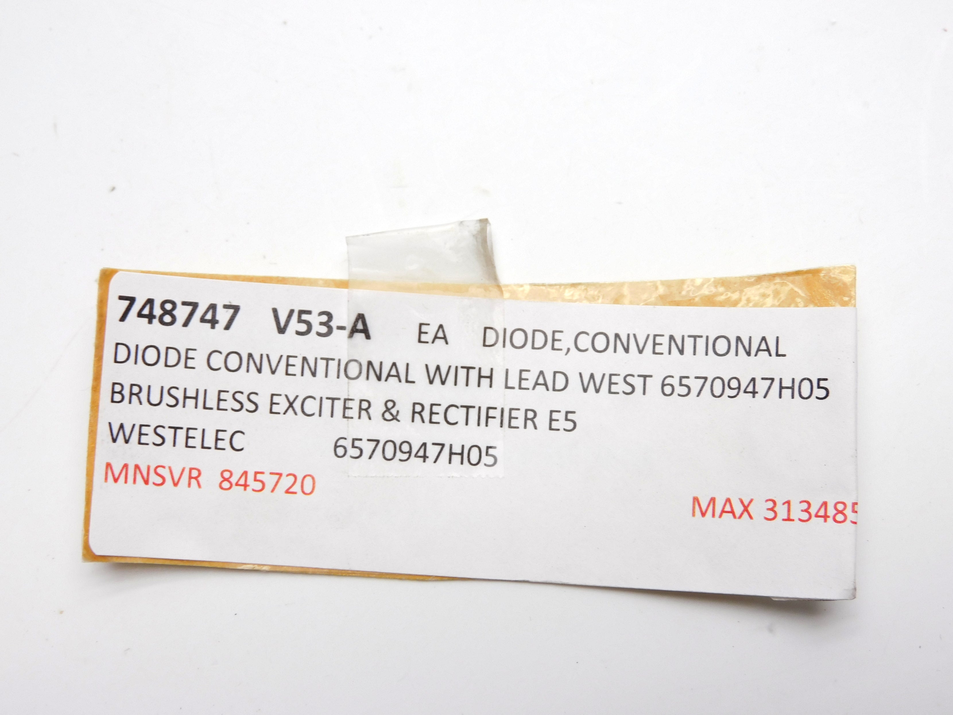 WESTINGHOUSE 6570D47H05 NSNP