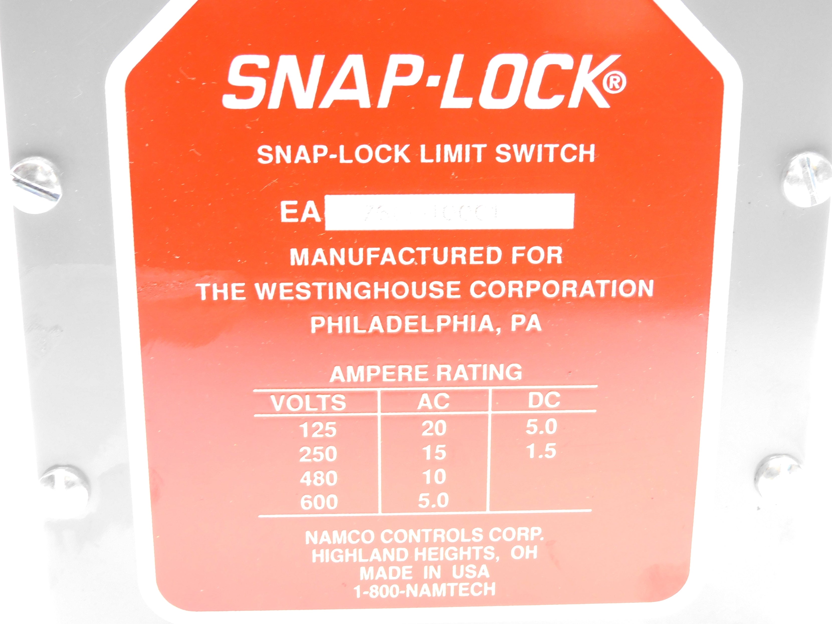 NAMCO CONTROLS EA760-10001 NSNP