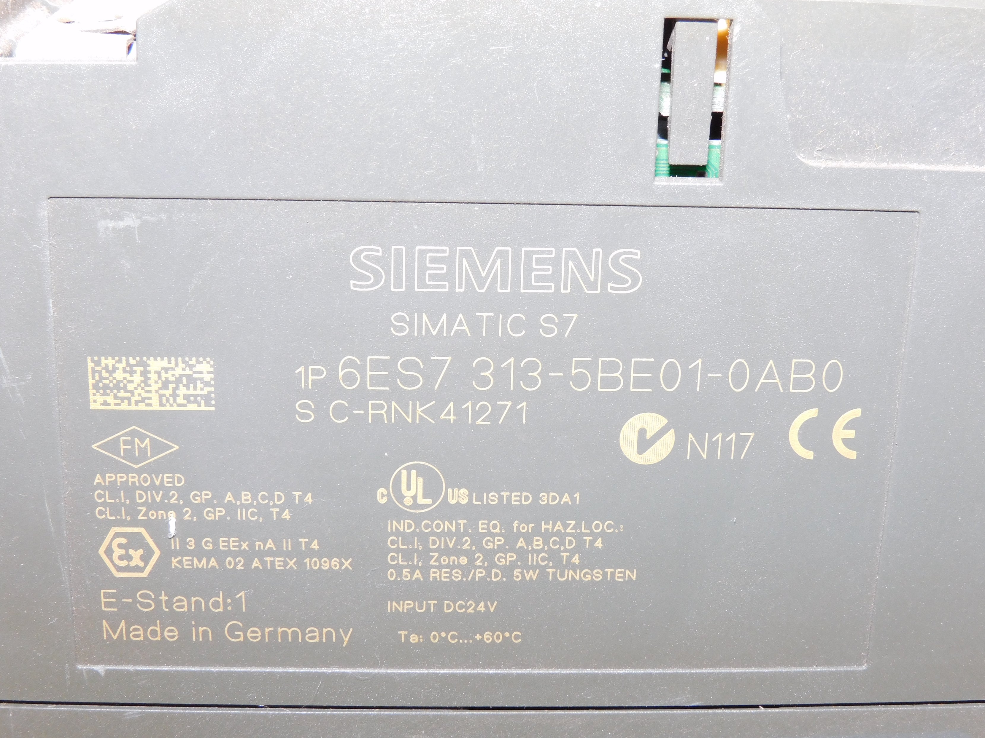 SIEMENS 6ES7313-5BE01-0AB0 UNMP
