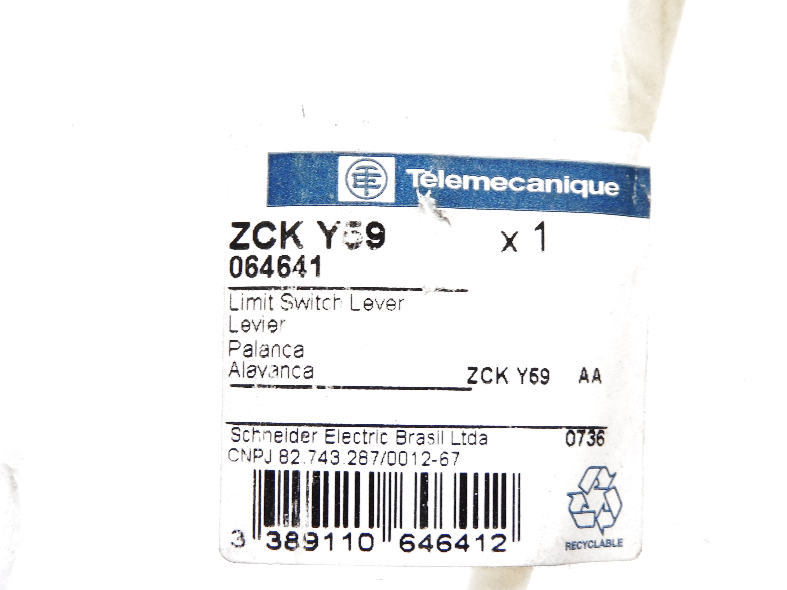 TELEMECANIQUE ZCKY59 NSMP