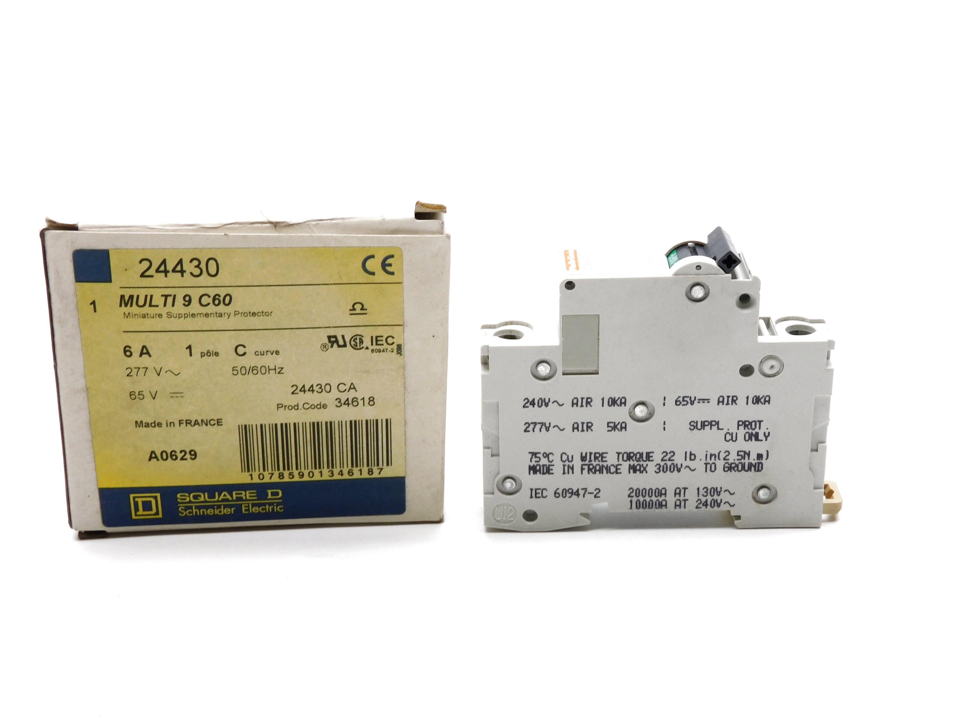 SQUARE D 24430 6A 277V NSMP